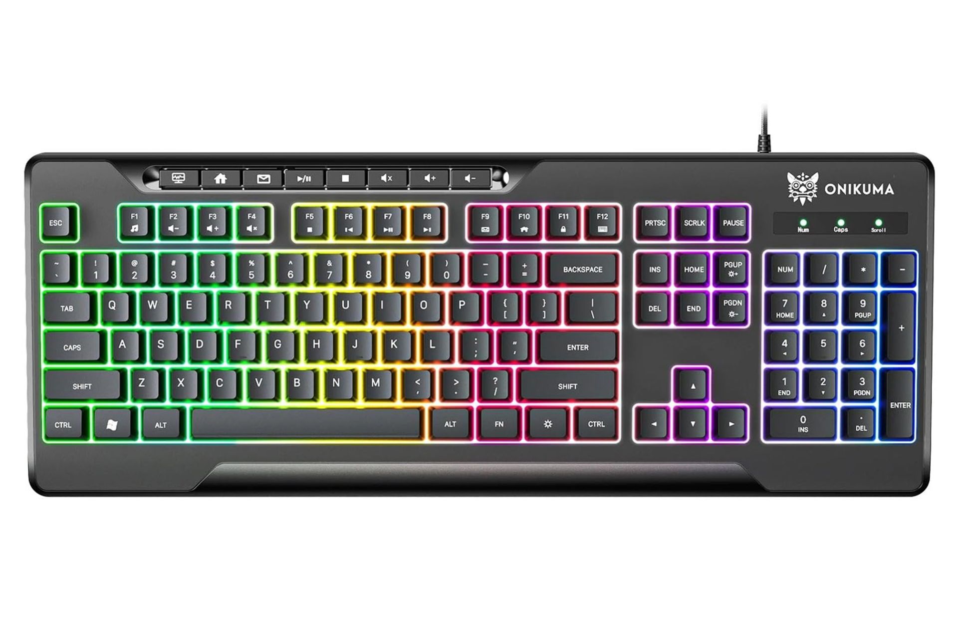 کیبورد اونیکوما G32 نمای بالا