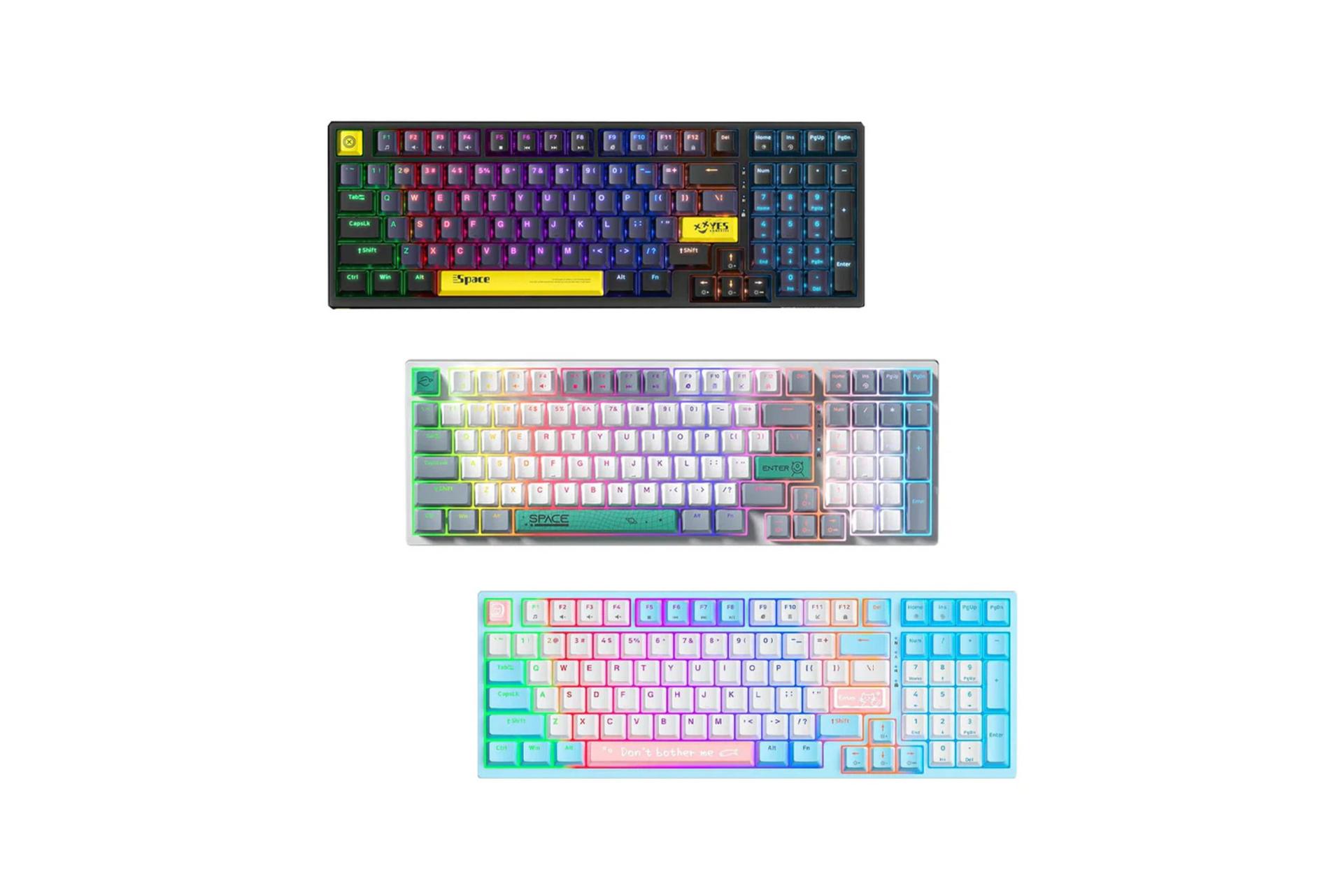 رنگ بندی کیبورد اونیکوما G38