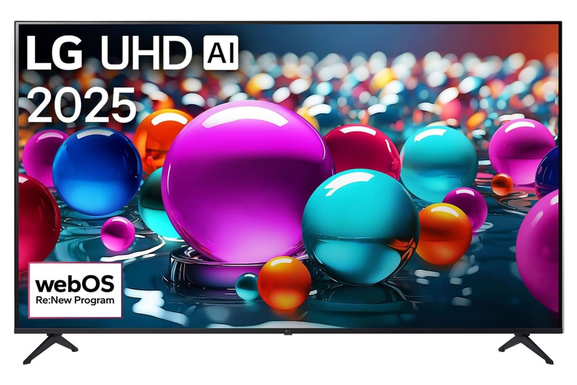 تلویزیون ال جی UA8500 نمای روبرو