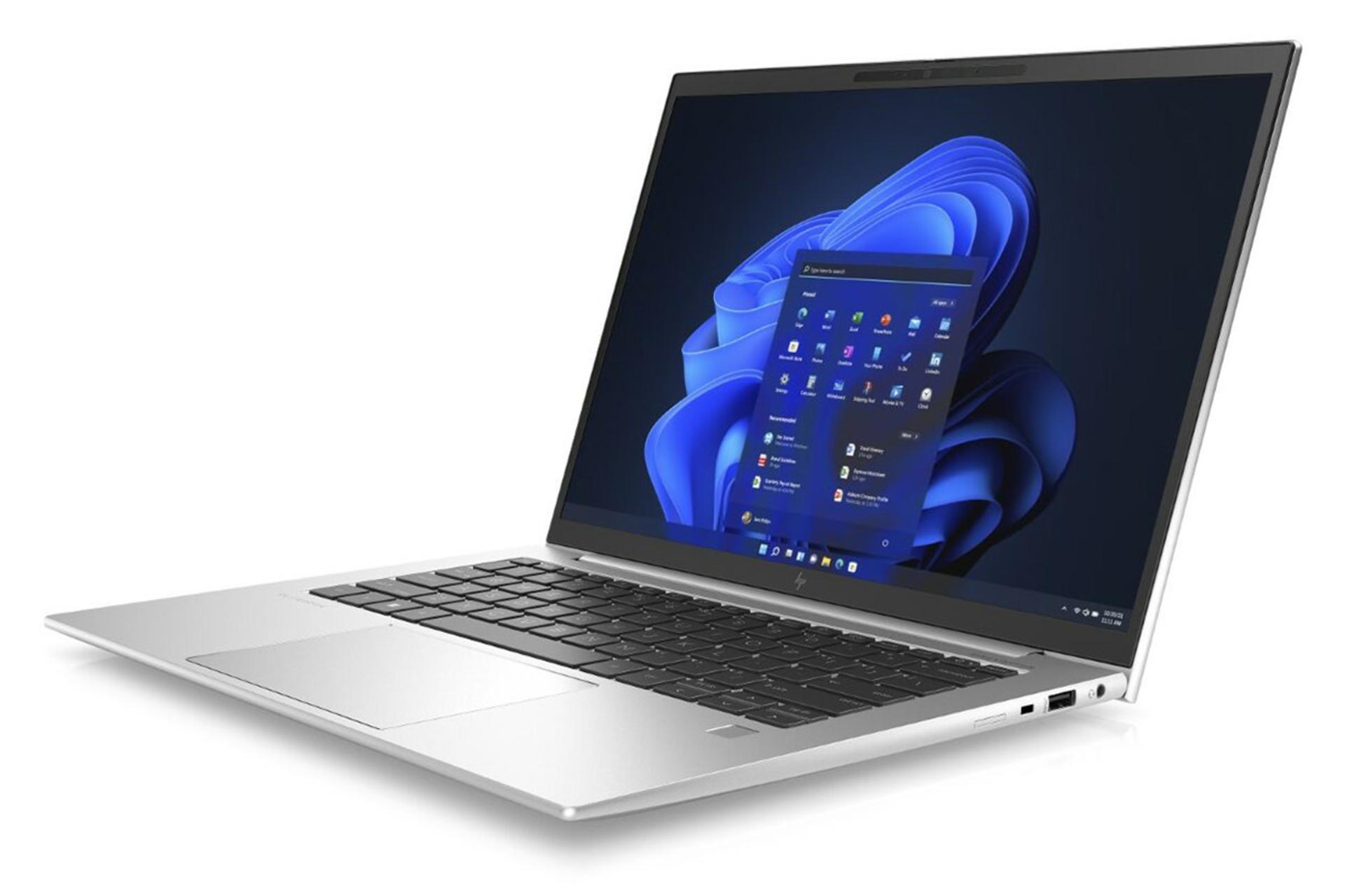 لپ تاپ اچ پی HP EliteBook 840 G9 نمای جلو و راست