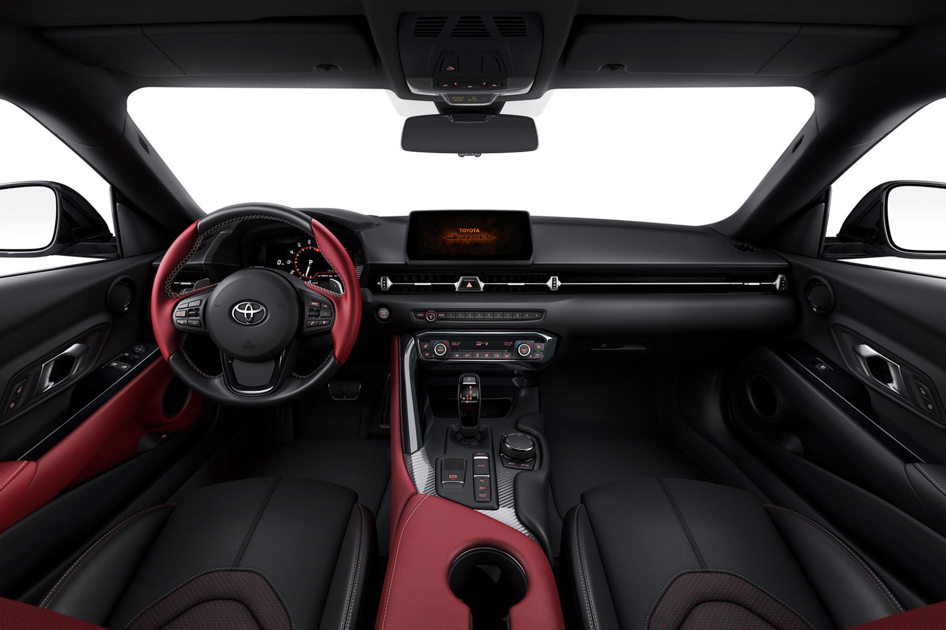 خودرو تویوتا سوپرا جی آر Toyota GR Supra نمای داخل