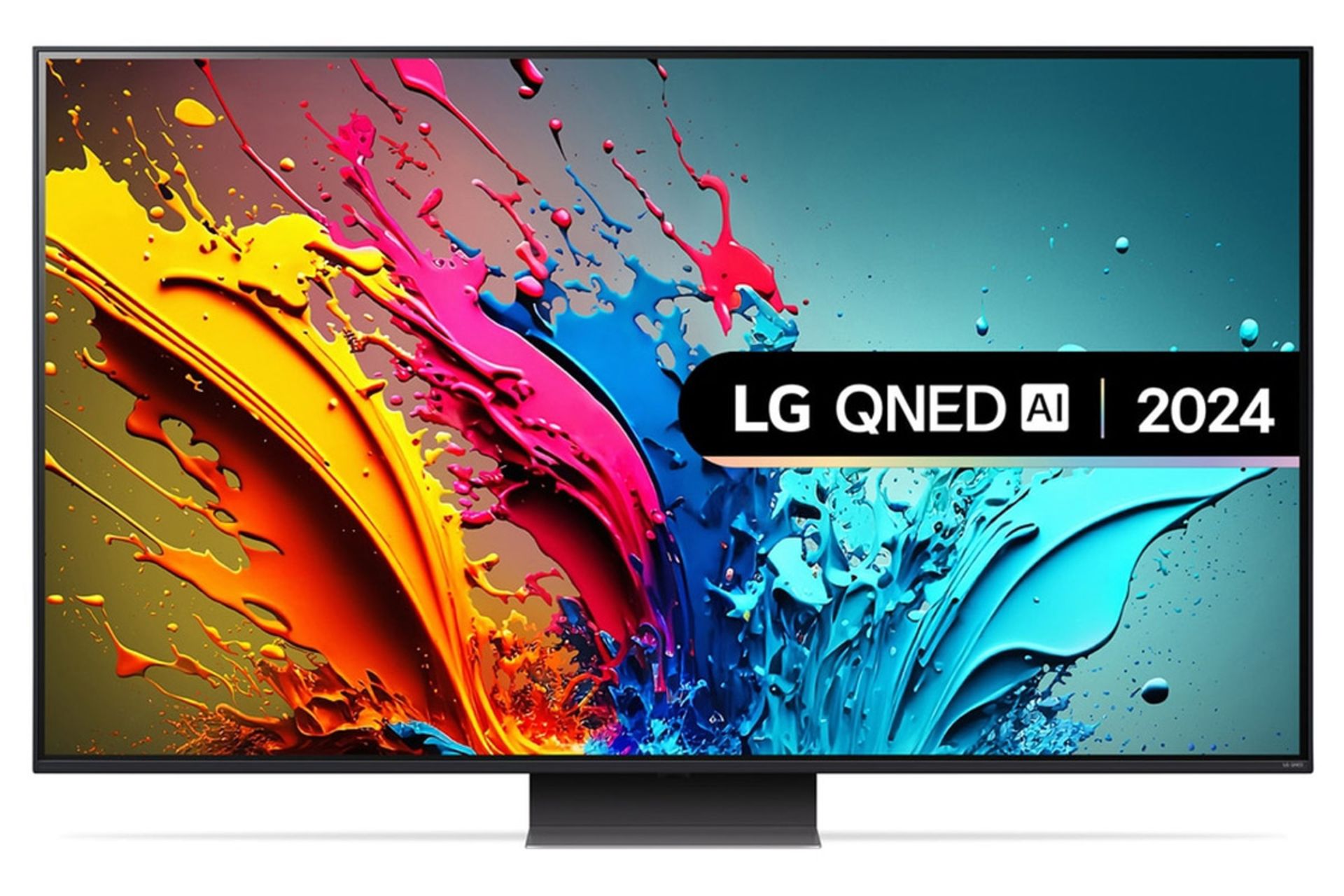 تلویزیون ال جی QNED87 نمای روبرو