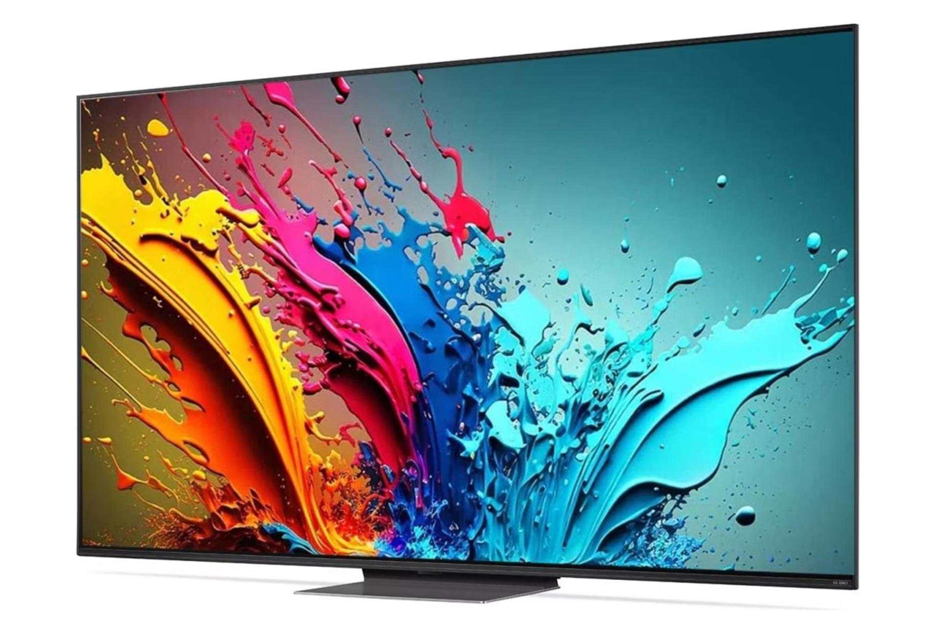 ابعاد و اندازه تلویزیون ال جی QNED87