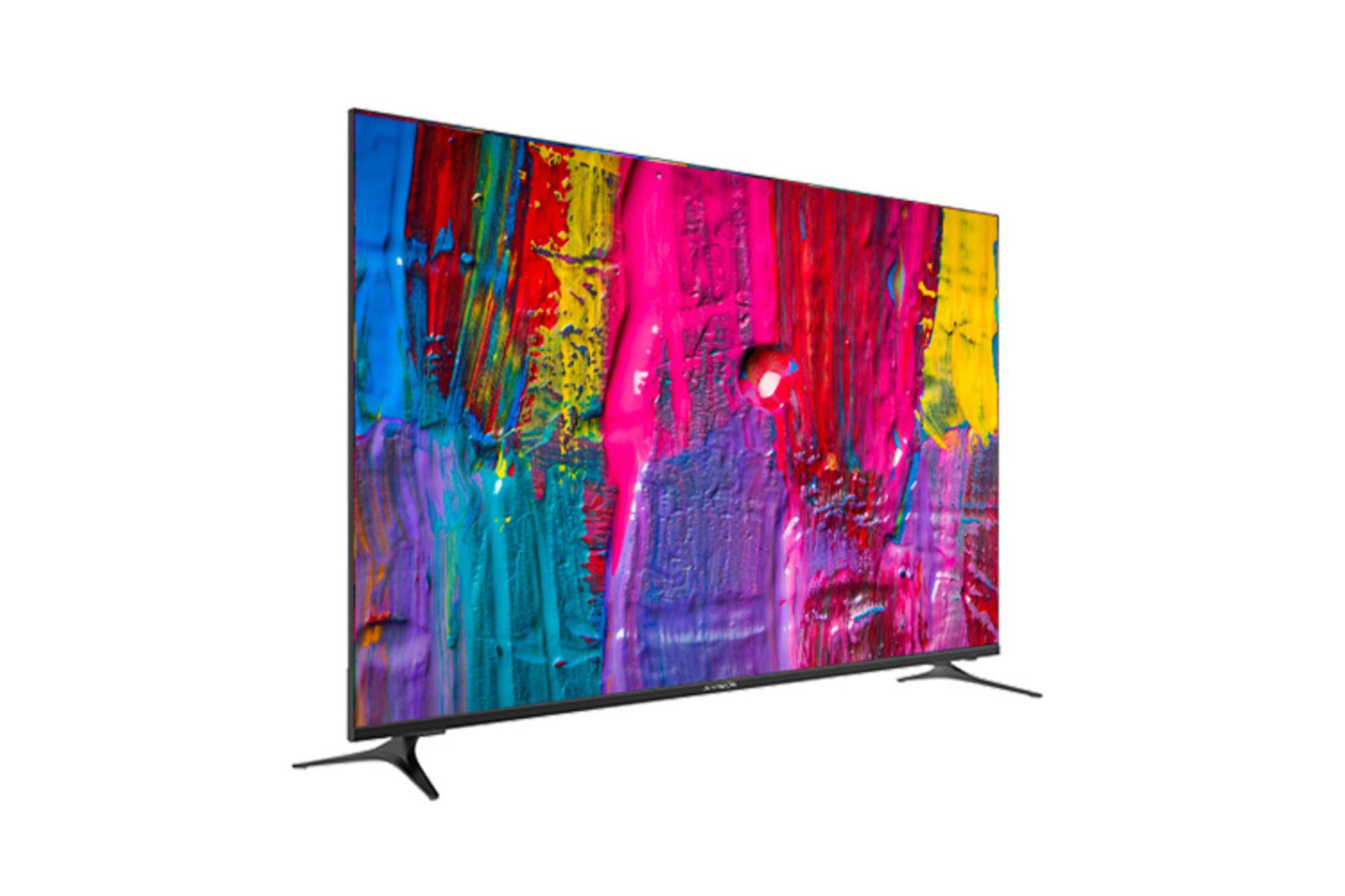 نمای سمت چپ تلویزیون ایکس ویژن XCU785 مدل 55 اینچ