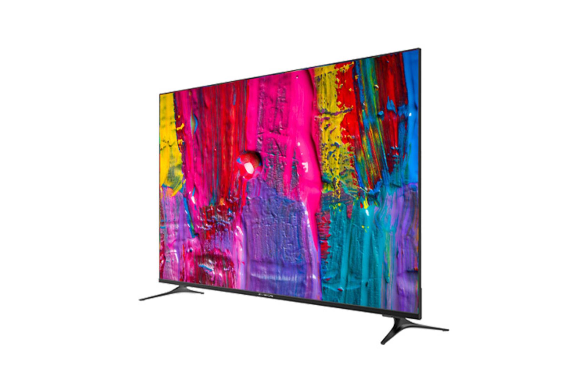 نمای سمت راست تلویزیون ایکس ویژن XCU785 مدل 55 اینچ