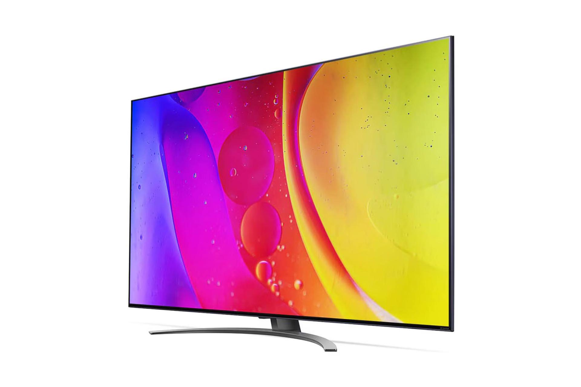 نمای سمت راست تلویزیون ال جی NANO84