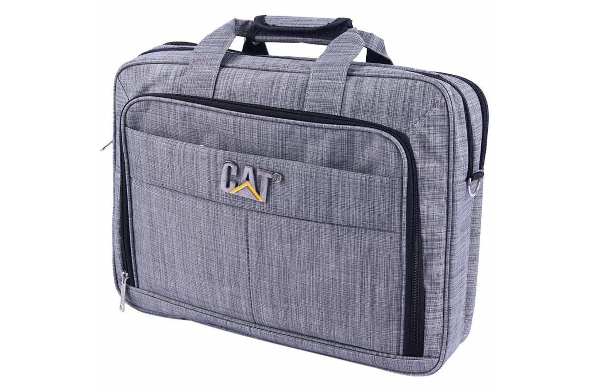 کیف لپ تاپ کیف لپ تاپ کت B048 مناسب 15.6 اینچ رنگ خاکستری