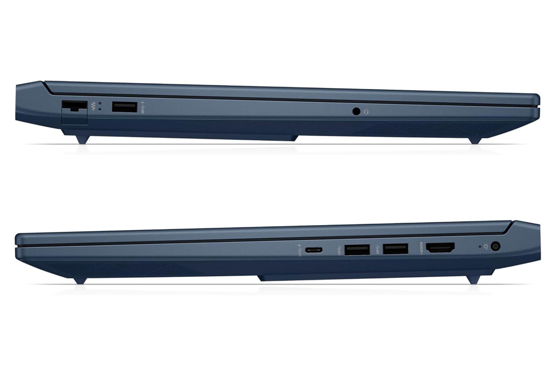 لپ تاپ اچ پی HP Victus 16-r1009nia نمای جانبی و درگاه ها