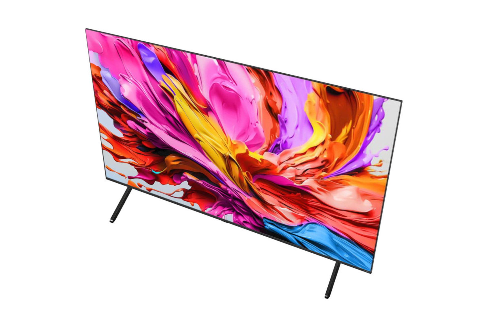 تلویزیون ال جی LG QNED91 2025 نمای بالا