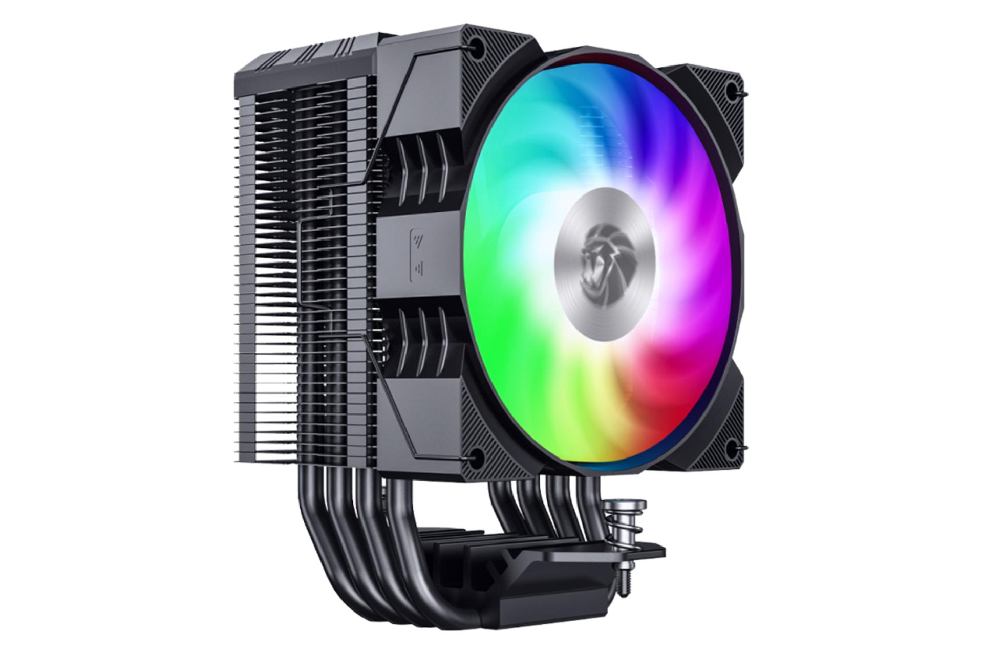 نمای سمت چپ خنک کننده پردازنده گیم مکس Gamma 90 Digital BK