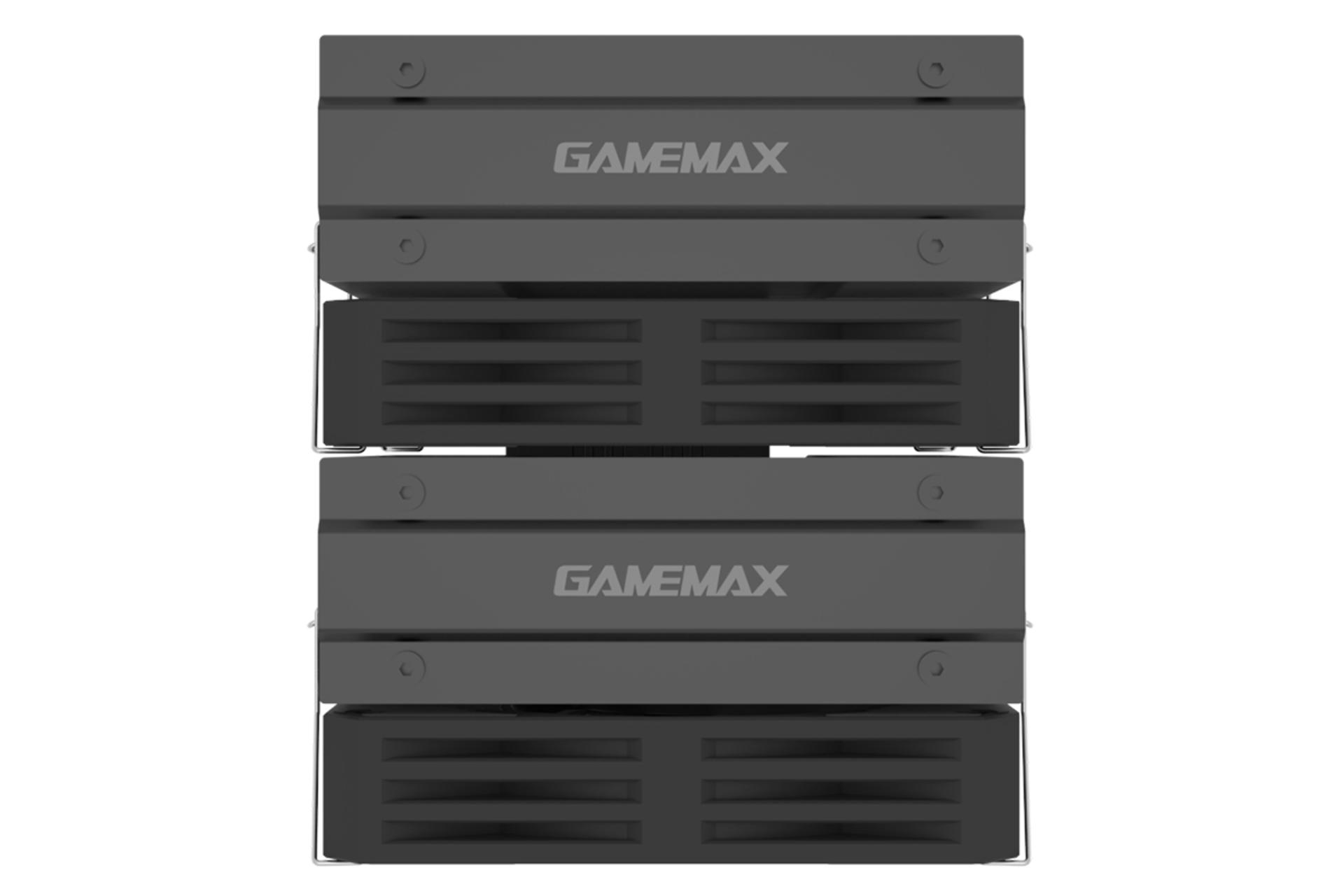 خنک کننده پردازنده گیم مکس Twin 600 BK   نمای بالا