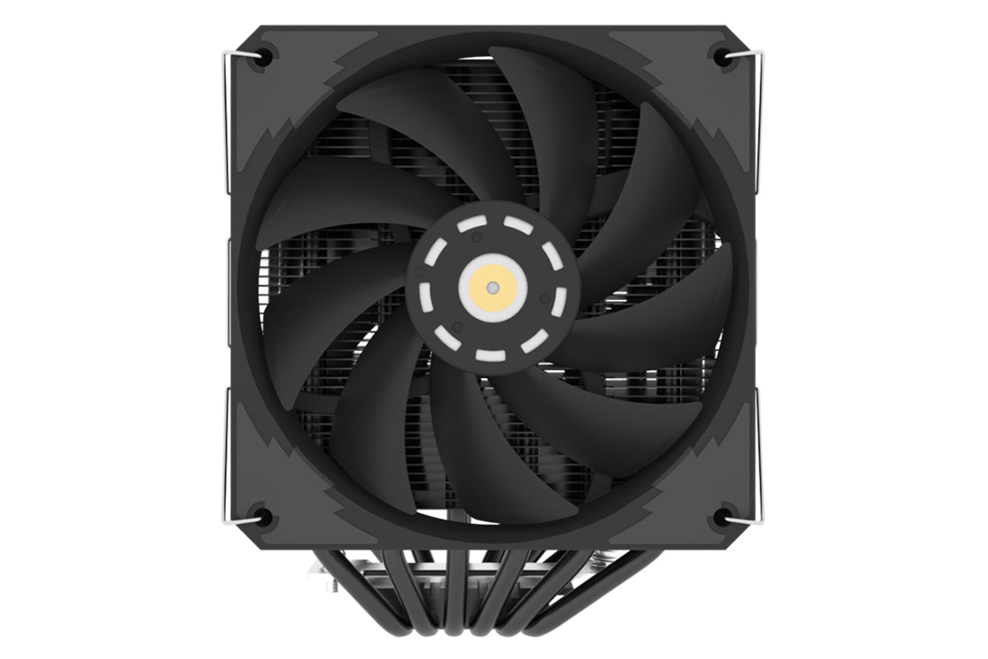 خنک کننده پردازنده گیم مکس Twin 600 BK نمای روبرو