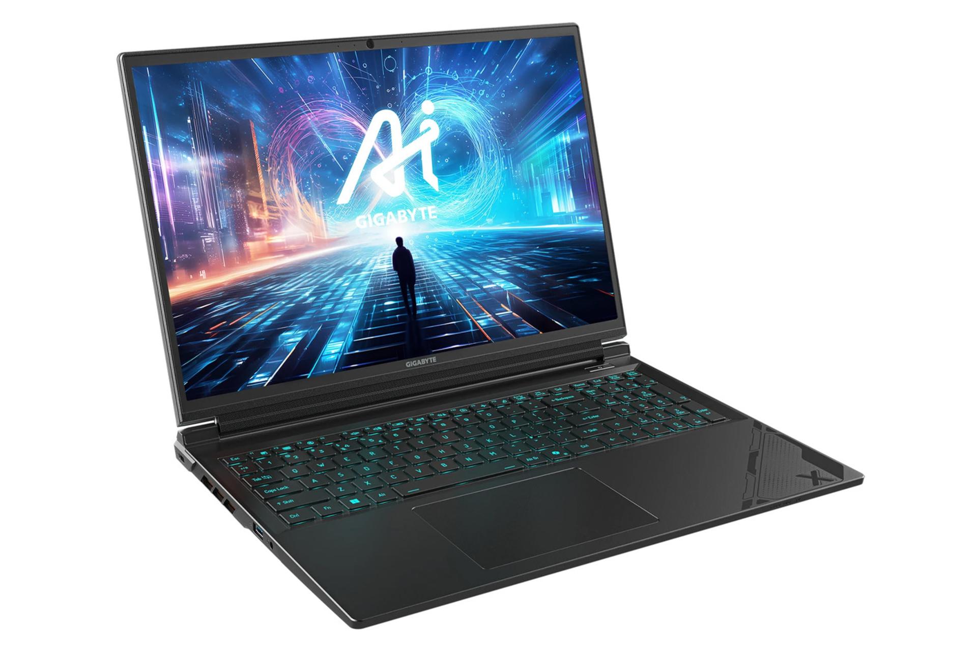 نمای سمت چپ لپ تاپ G6X 9MG گیگابایت - Core i7-13650HX RTX 4050 16GB 1TB