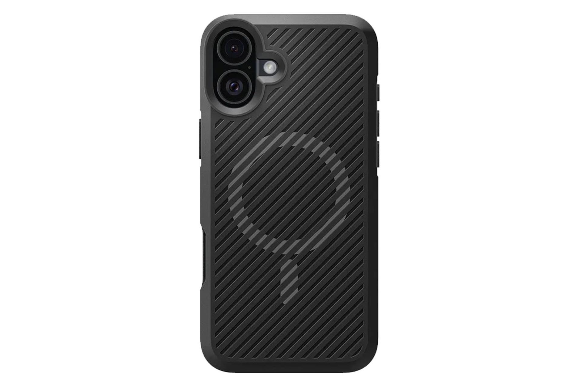 نمای پشت قاب گوشی اسپیگن مدل Core Armor MagFit مناسب اپل iPhone 16
