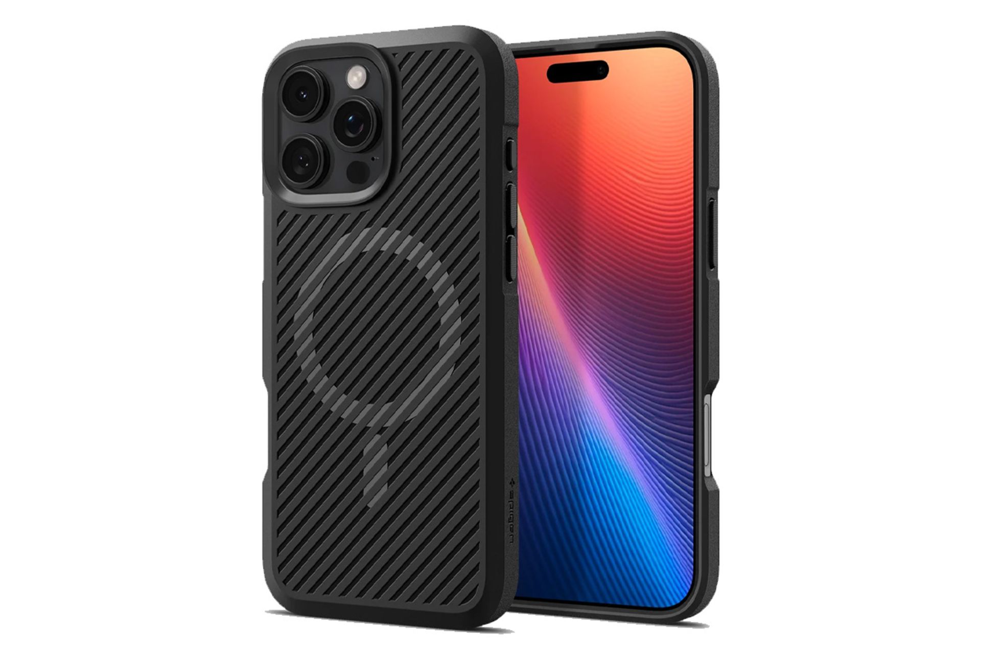 قاب گوشی اسپیگن مدل Core Armor MagFit مناسب اپل iPhone 16 Pro رنگ مشکی