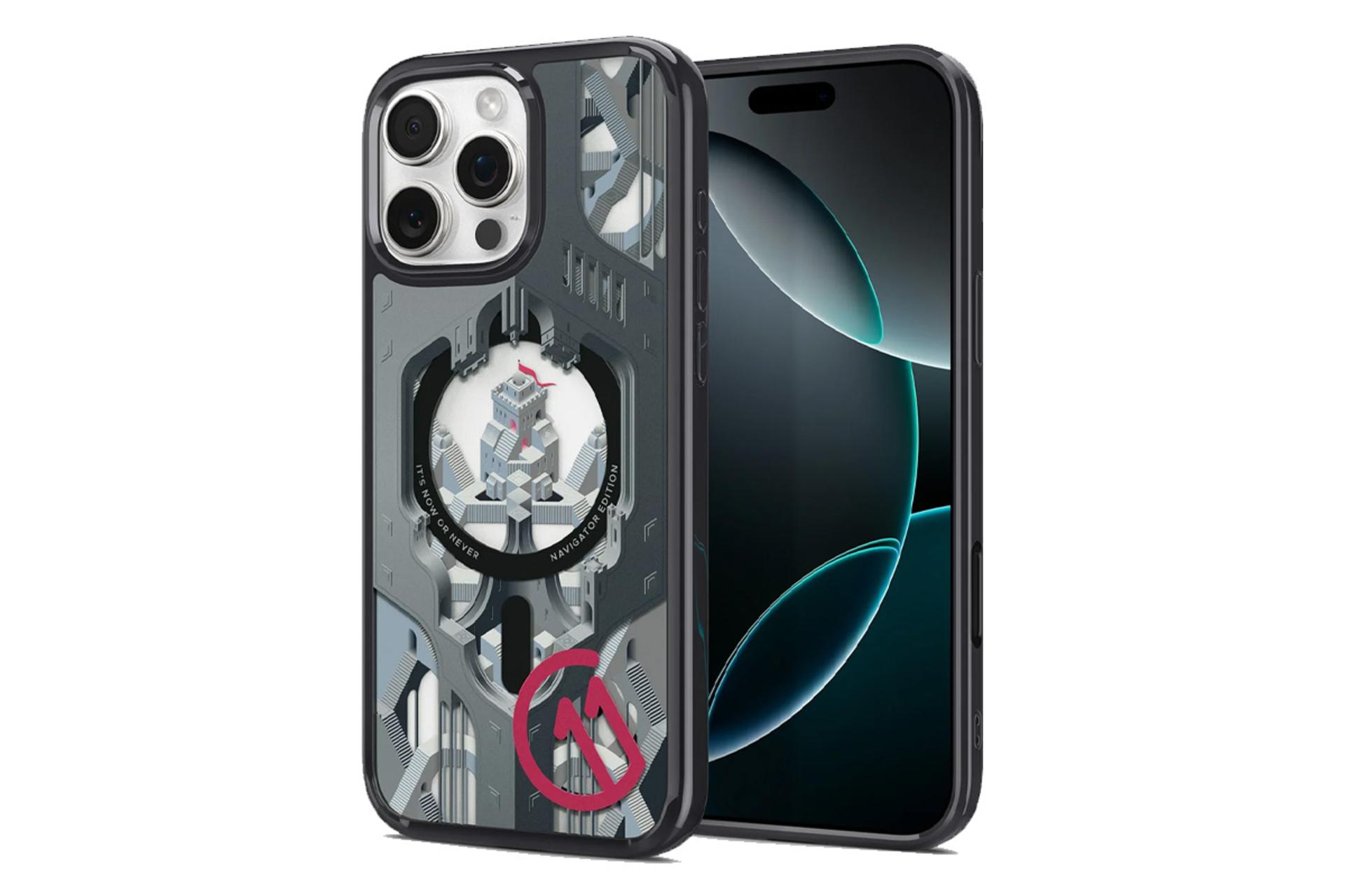 قاب گوشی اسپیگن مدل c11 Series Navigator Edition MagFit مناسب اپل iPhone 16 Pro Max