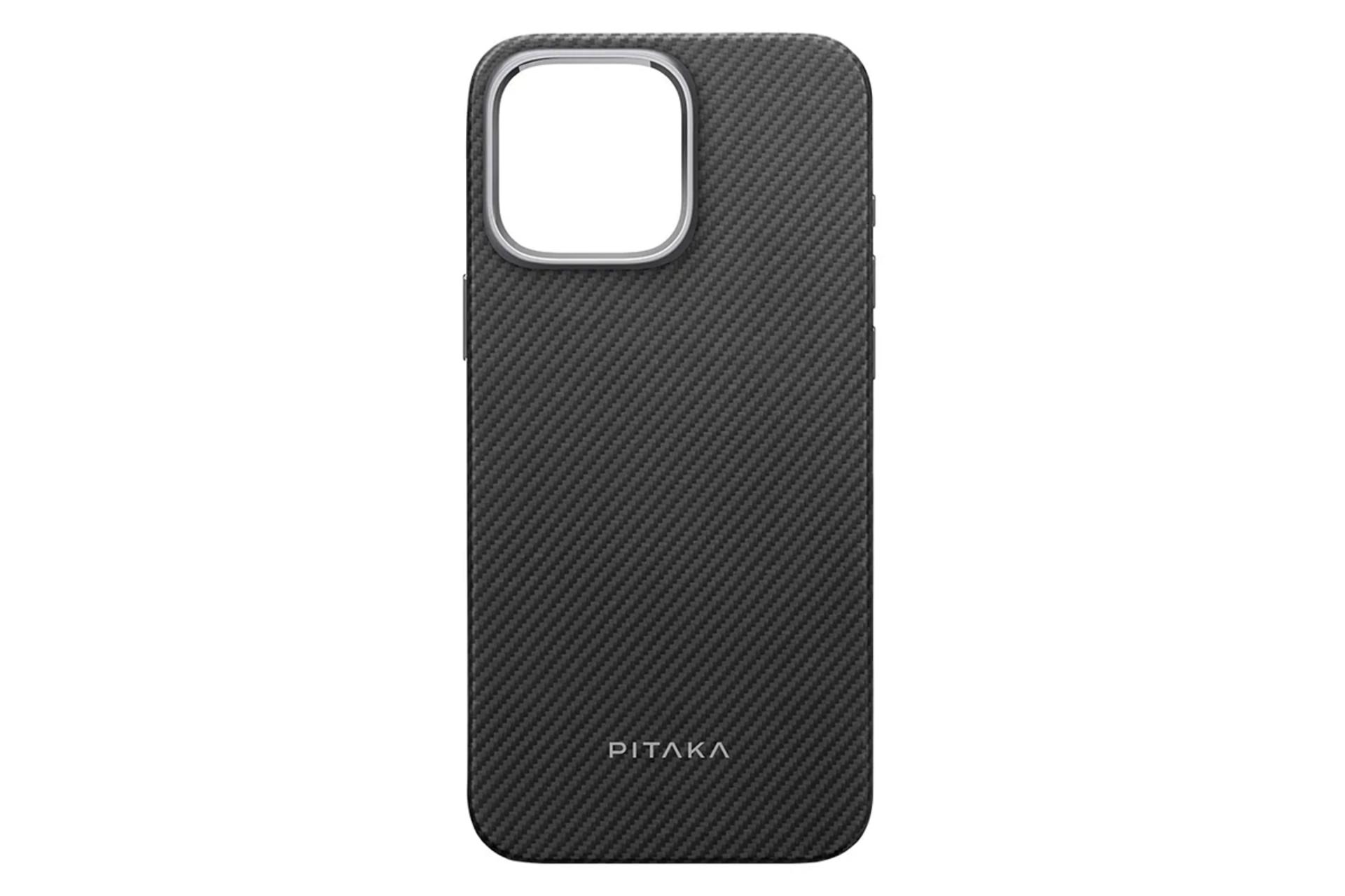 نمای پشت قاب گوشی پیتاکا مدل Aramid UltraGuard 600D مناسب اپل iPhone 16 Pro