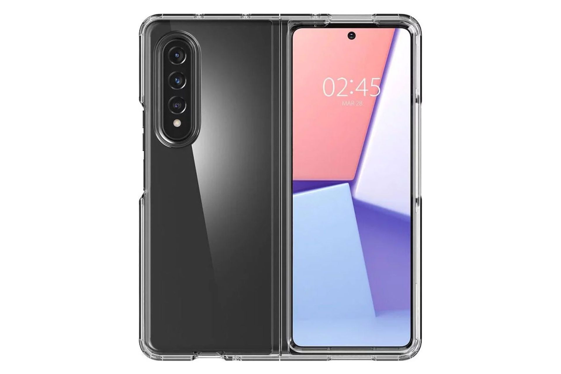 قاب گوشی اسپیگن مدل Ultra Hybrid مناسب سامسونگ Galaxy Z Fold3