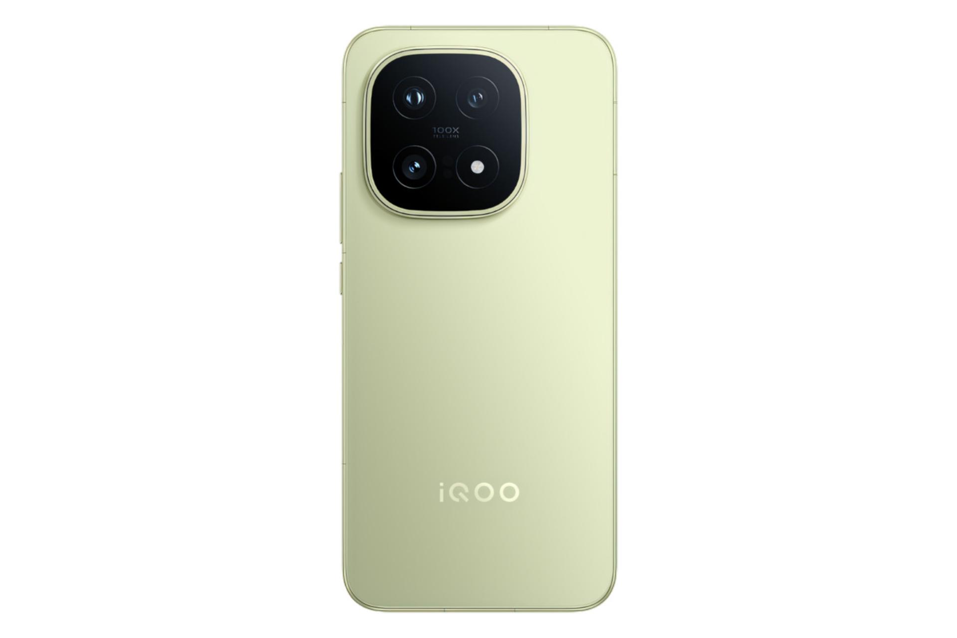 پنل پشت و چینش دوربین گوشی موبایل ویوو vivo iQOO 15 سبز