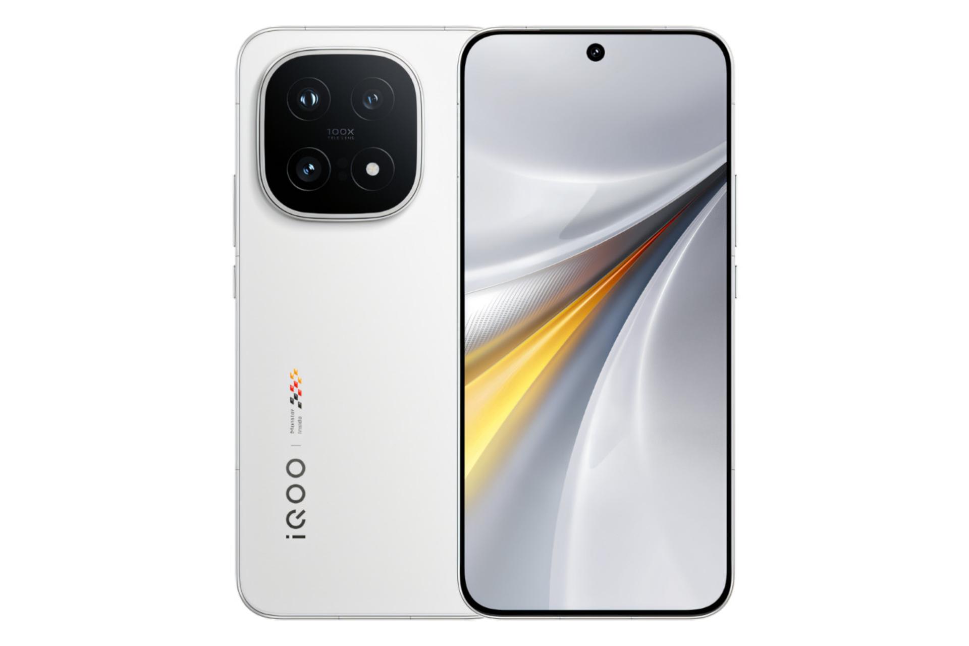 پنل جلو و پشت گوشی موبایل ویوو vivo iQOO 15 سفید