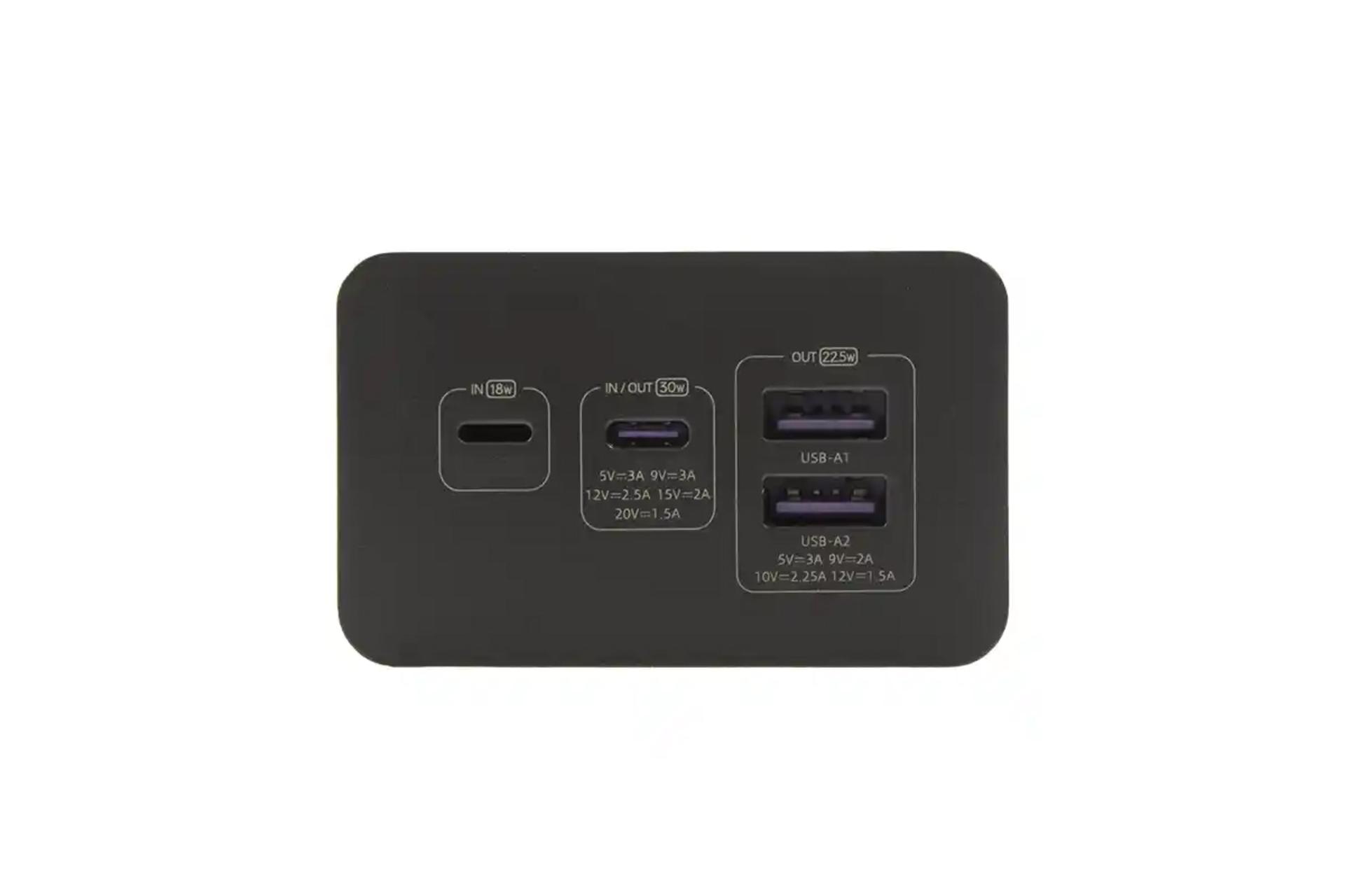 کانکتور پاور بانک روموس PEA27-292 با ظرفیت 27000 میلی‌آمپر ساعت