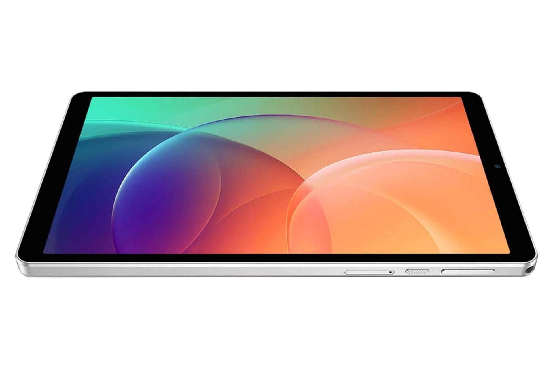 نمای کناری تبلت تب A9 پرو یولفون / Ulefone Tab A9 Pro با نمایش دکمه و درگاه صدا