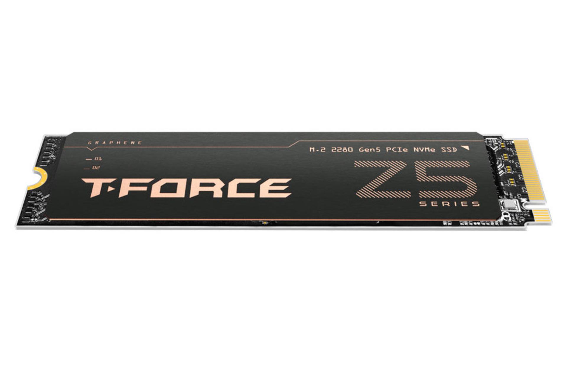 نمای جانبی اس اس دی تیم گروپ TEAMGROUP T-FORCE Z54E NVMe M.2