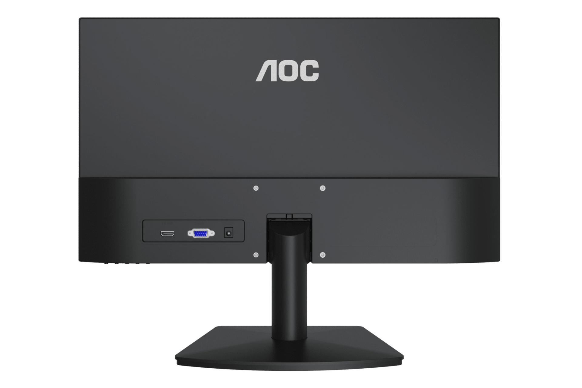 نمای پشت مانیتور ای او سی 23.6 اینچ مدل 24B15H2