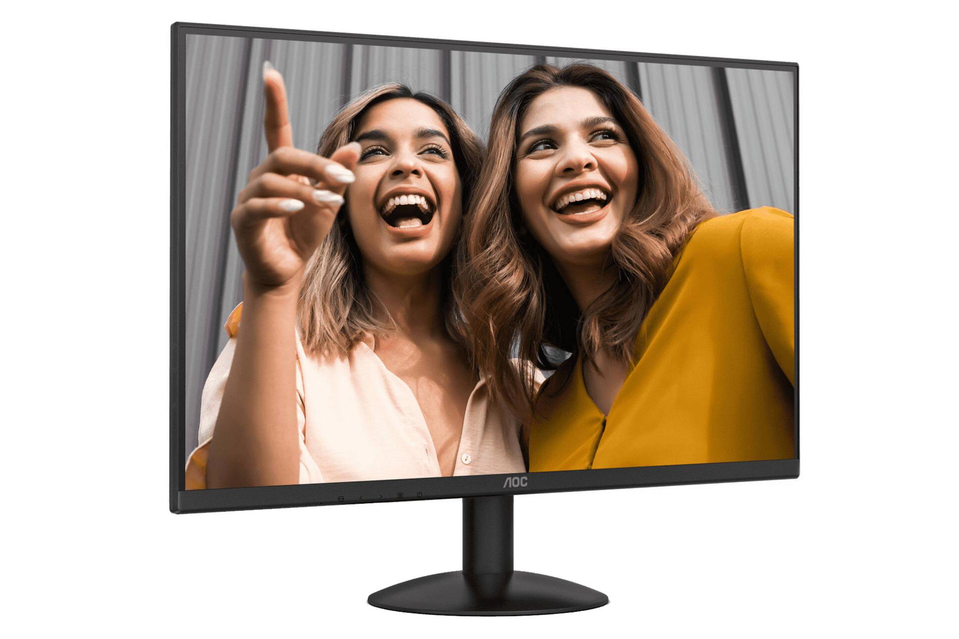 نمای سمت چپ مانیتور ای او سی 27 اینچی مدل 27B30H