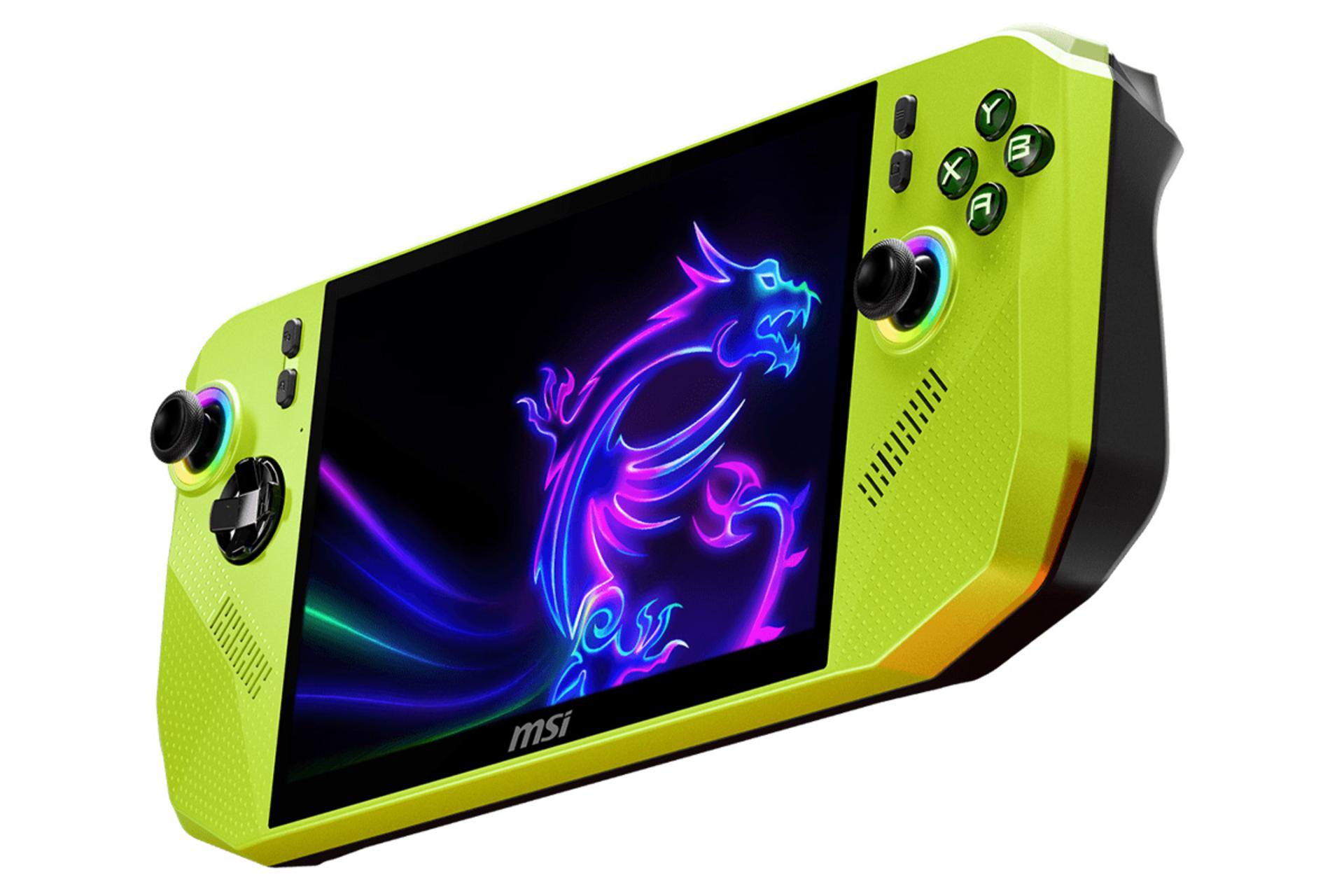 کنسول بازی ام اس آی Claw A8 BZ2EM رنگ سبز