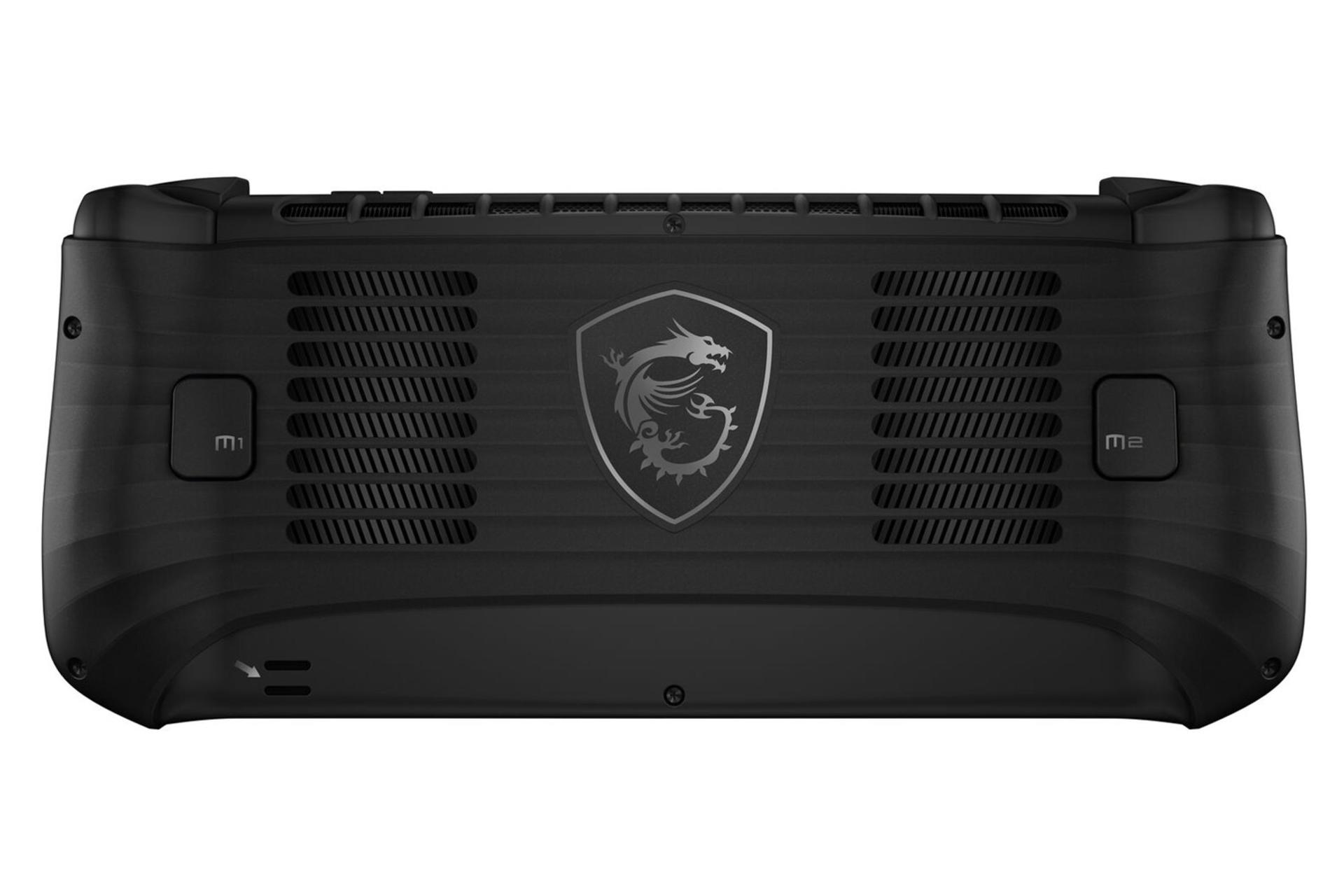 نمای پشت کنسول بازی ام اس آی Claw 8 AI+ A2VM