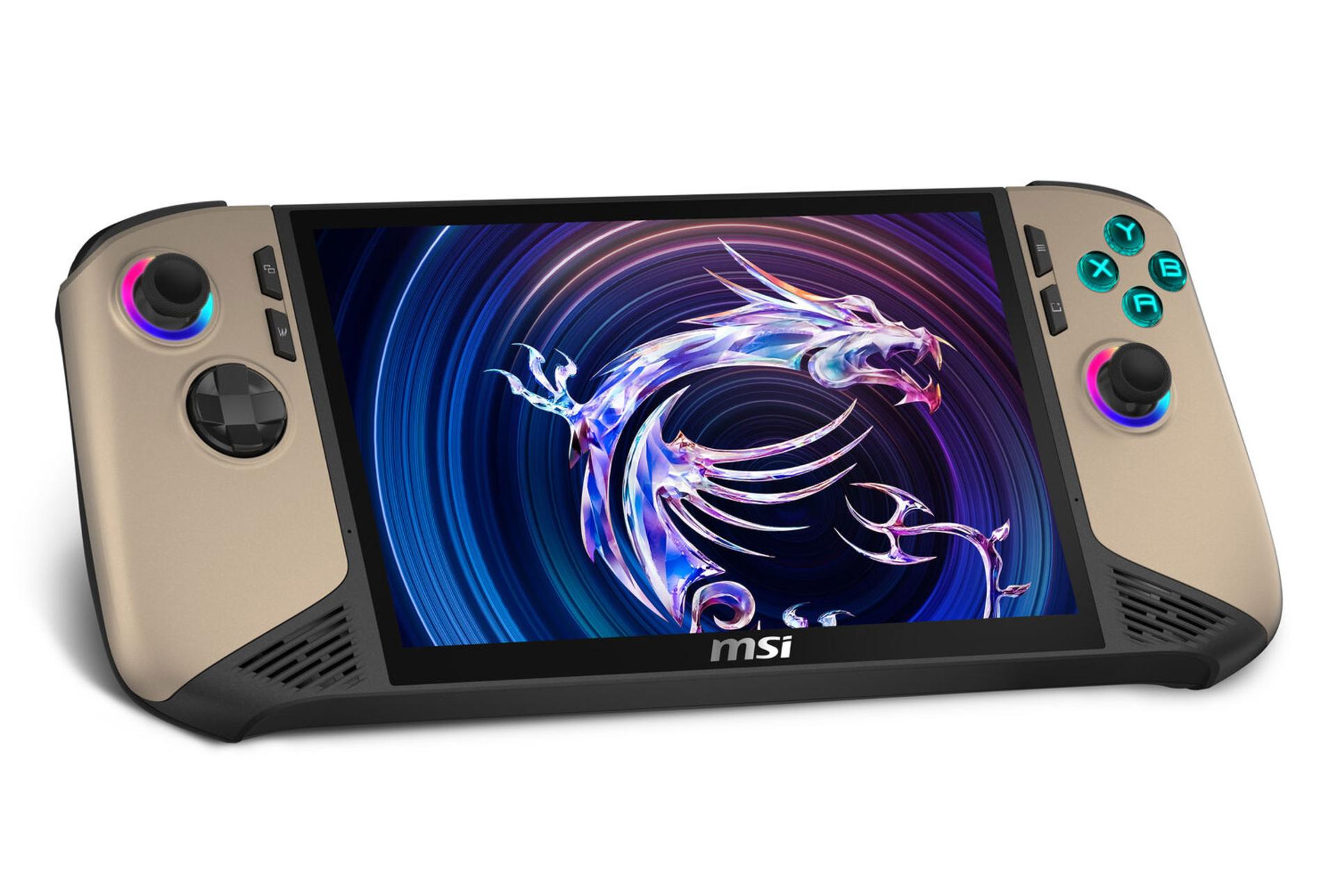 ابعاد و اندازه کنسول بازی ام اس آی Claw 8 AI+ A2VM