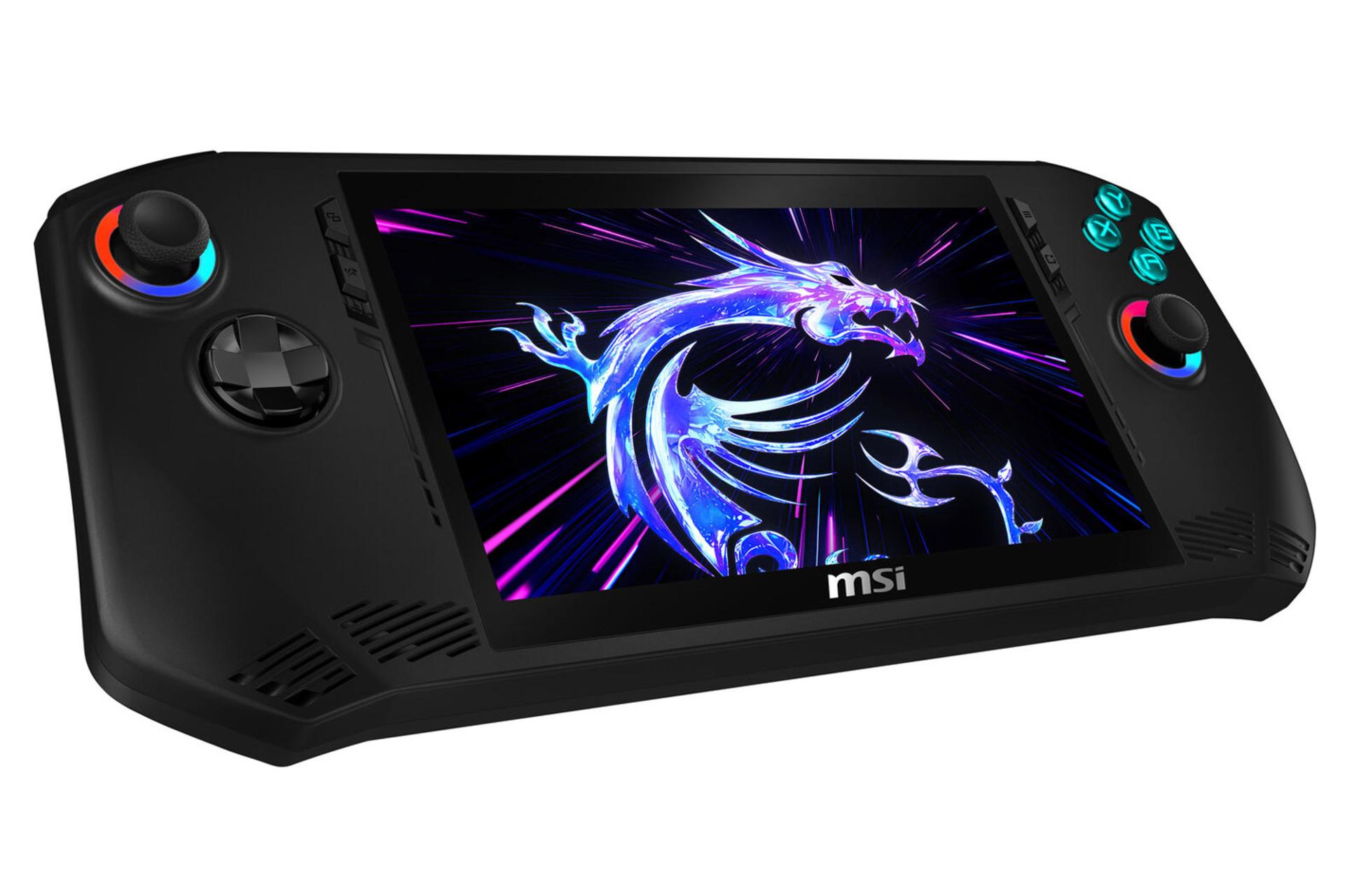 ابعاد و اندازه کنسول بازی ام اس آی Claw 7 AI+ A2VM