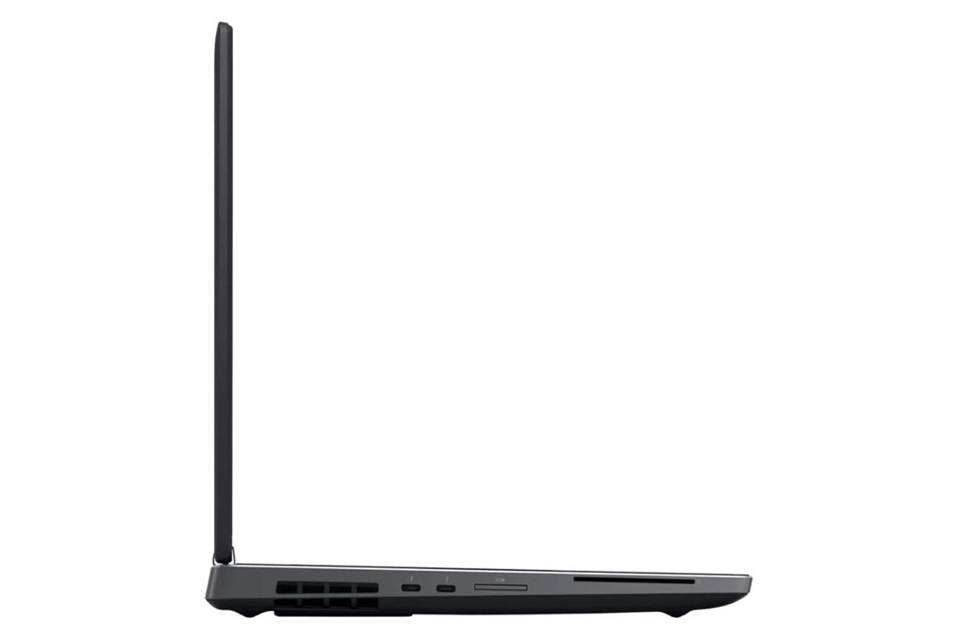 نمای کنار لپ تاپ Precision 7530 دل