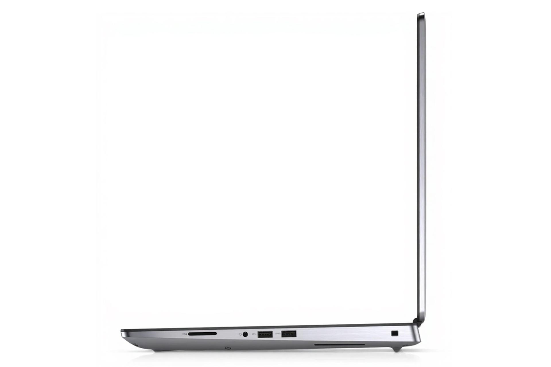 نمای کنار لپ تاپ Precision 7760 دل 