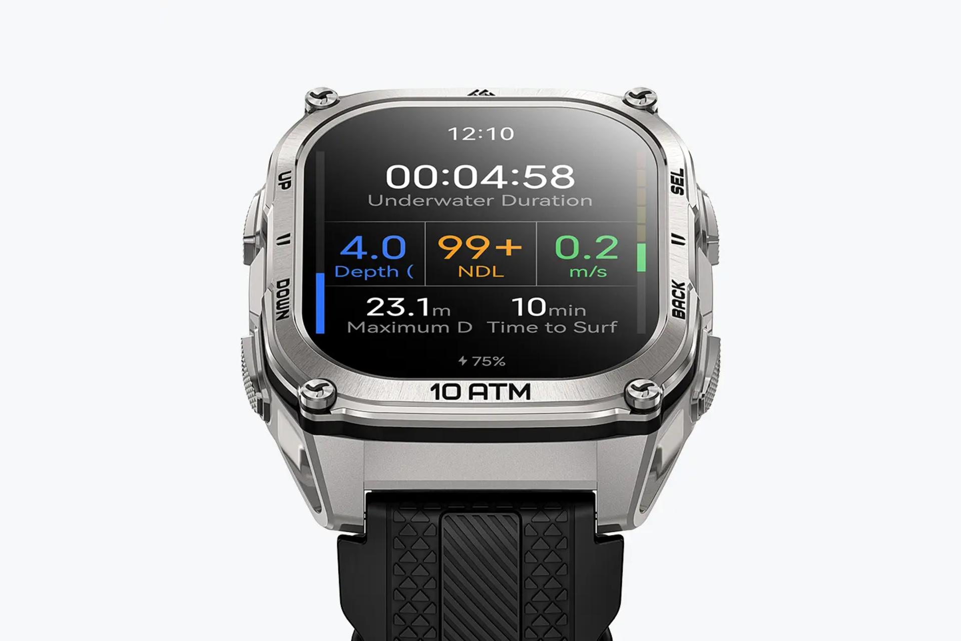 شارژدهی ساعت هوشمند کازپت Tank M4