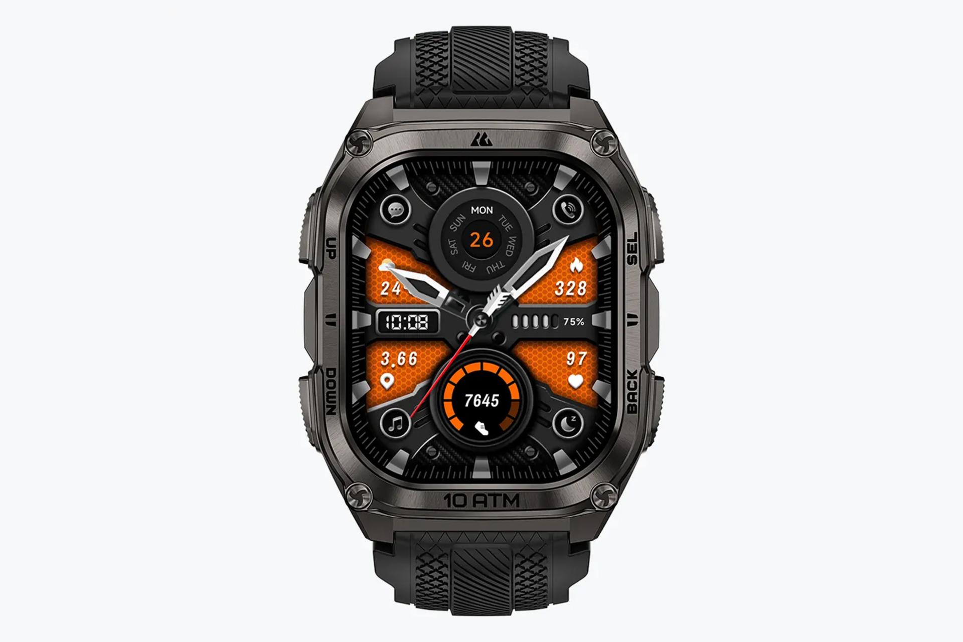 ساعت هوشمند کازپت Tank M4 نمای روبرو