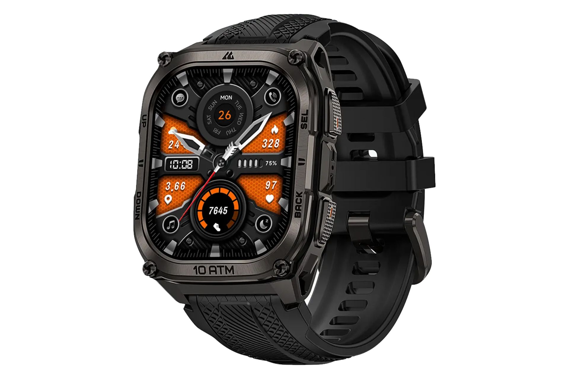 ساعت هوشمند کازپت Tank M4 رنگ مشکی