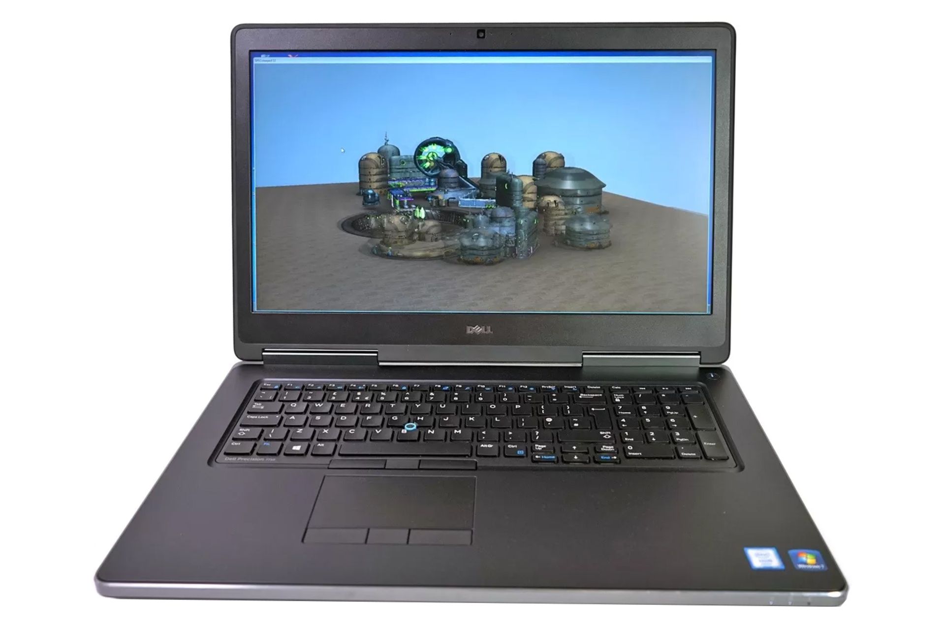 لپ تاپ Precision 7720 دل نمای روبرو