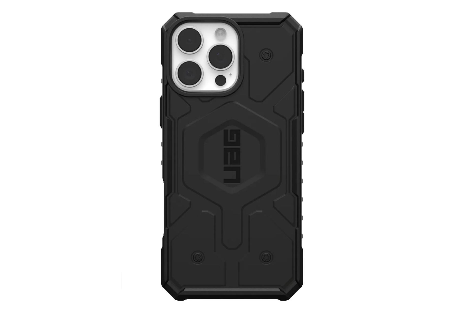 قاب گوشی یو ای جی مدل Pathfinder مناسب اپل iPhone 16 Pro Max رنگ مشکی