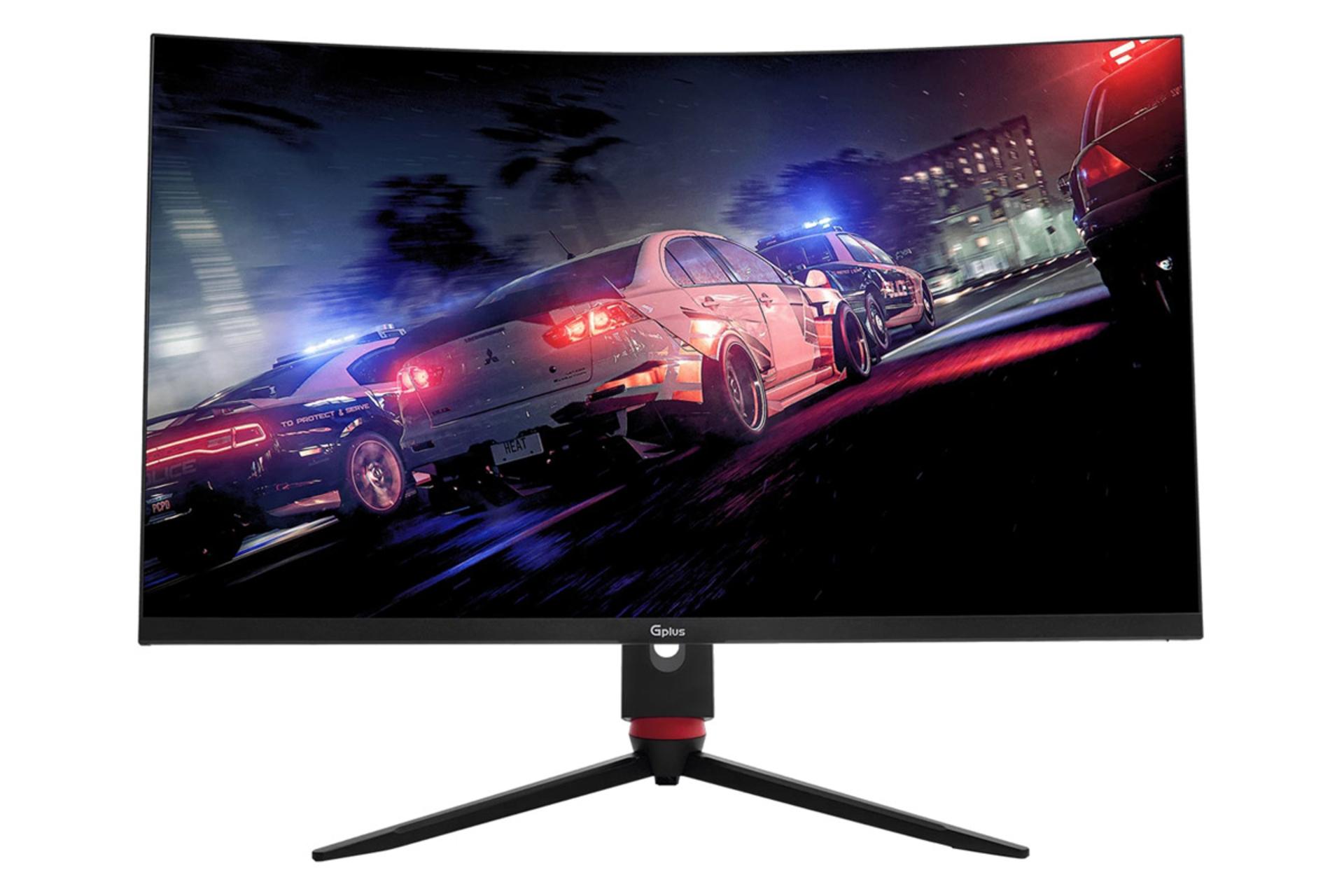 مانیتور جی پلاس 34 اینچ مدل GGM-K349QN نمای روبرو