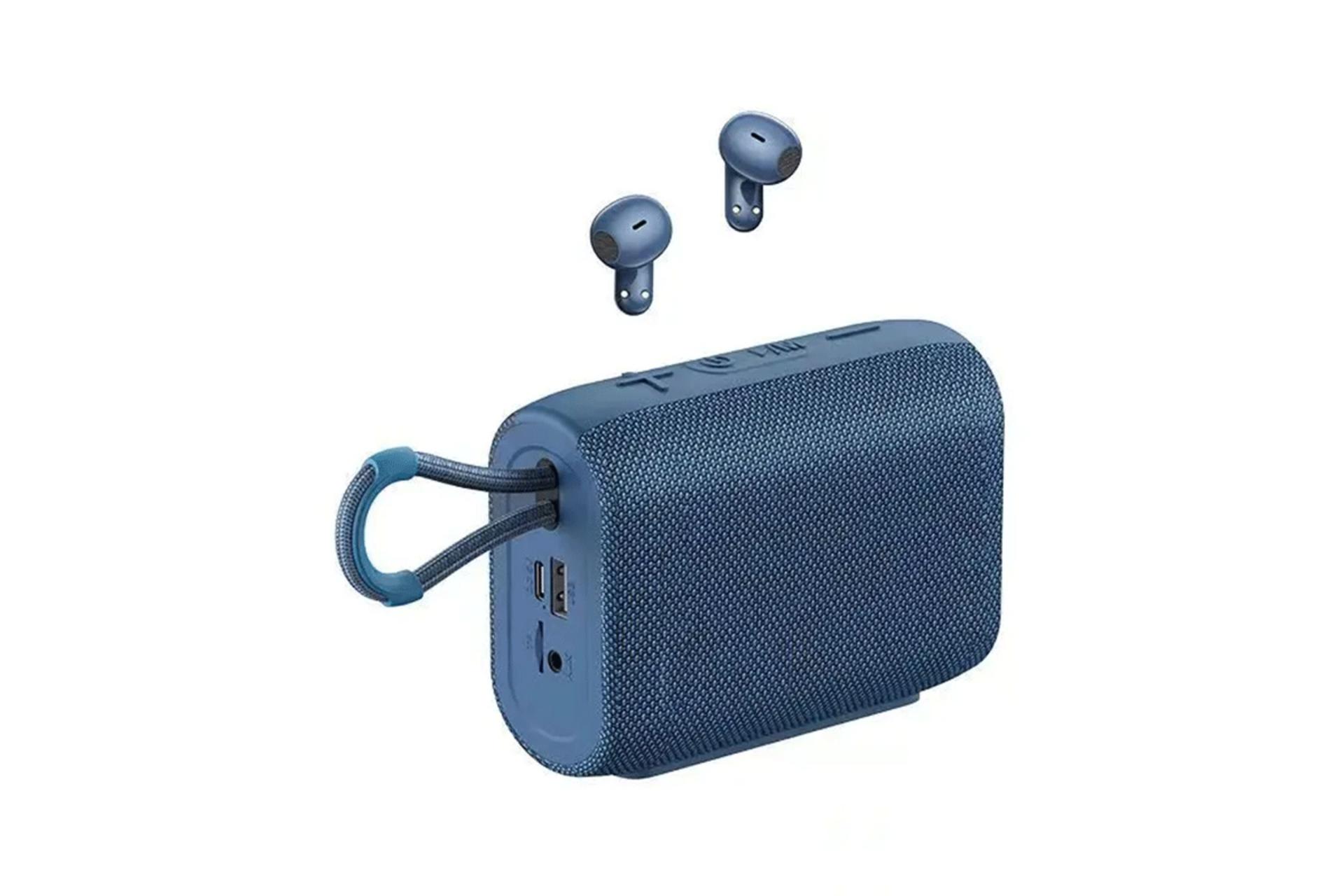 اسپیکر ریمکس RB-M17 رنگ آبی