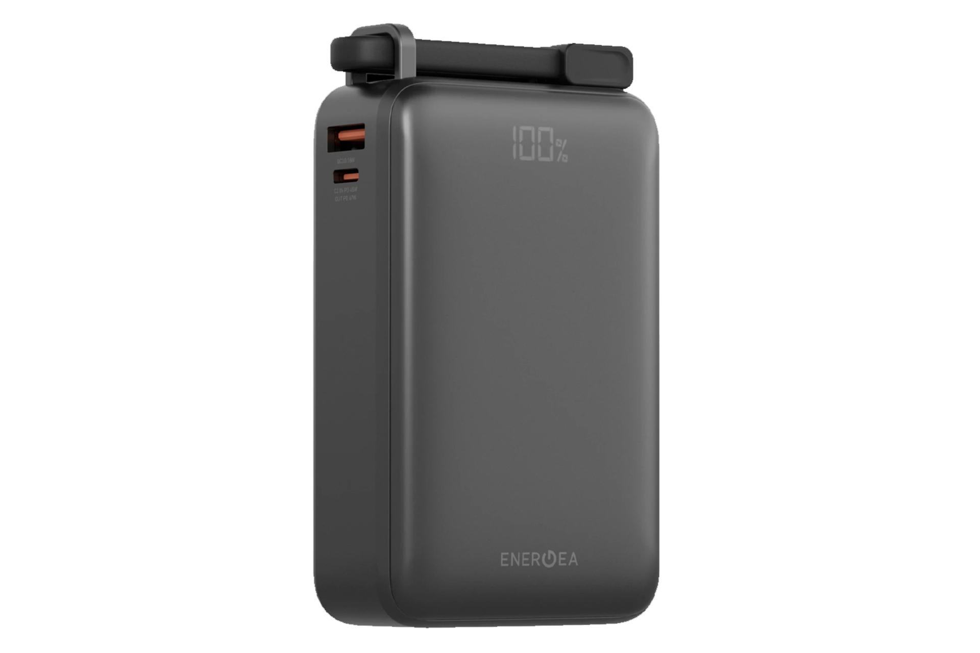 ابعاد و اندازه پاور بانک انرجیا ComPac Ultra67 با ظرفیت 20000 میلی‌آمپر ساعت