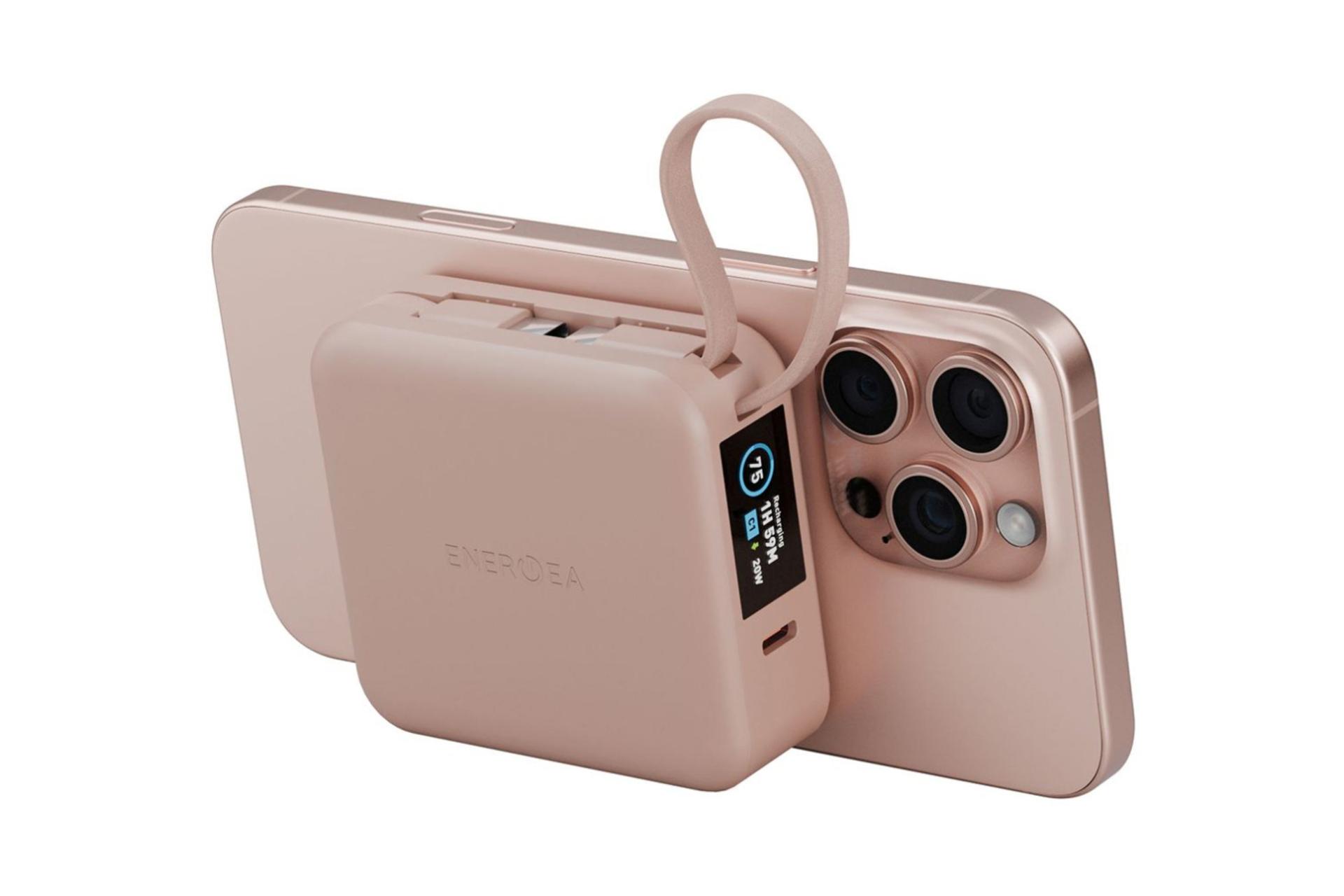 پاور بانک انرجیا MagPac Mini Plus با ظرفیت 10000 میلی‌آمپر ساعت و امکان شارژ بی‌سیم