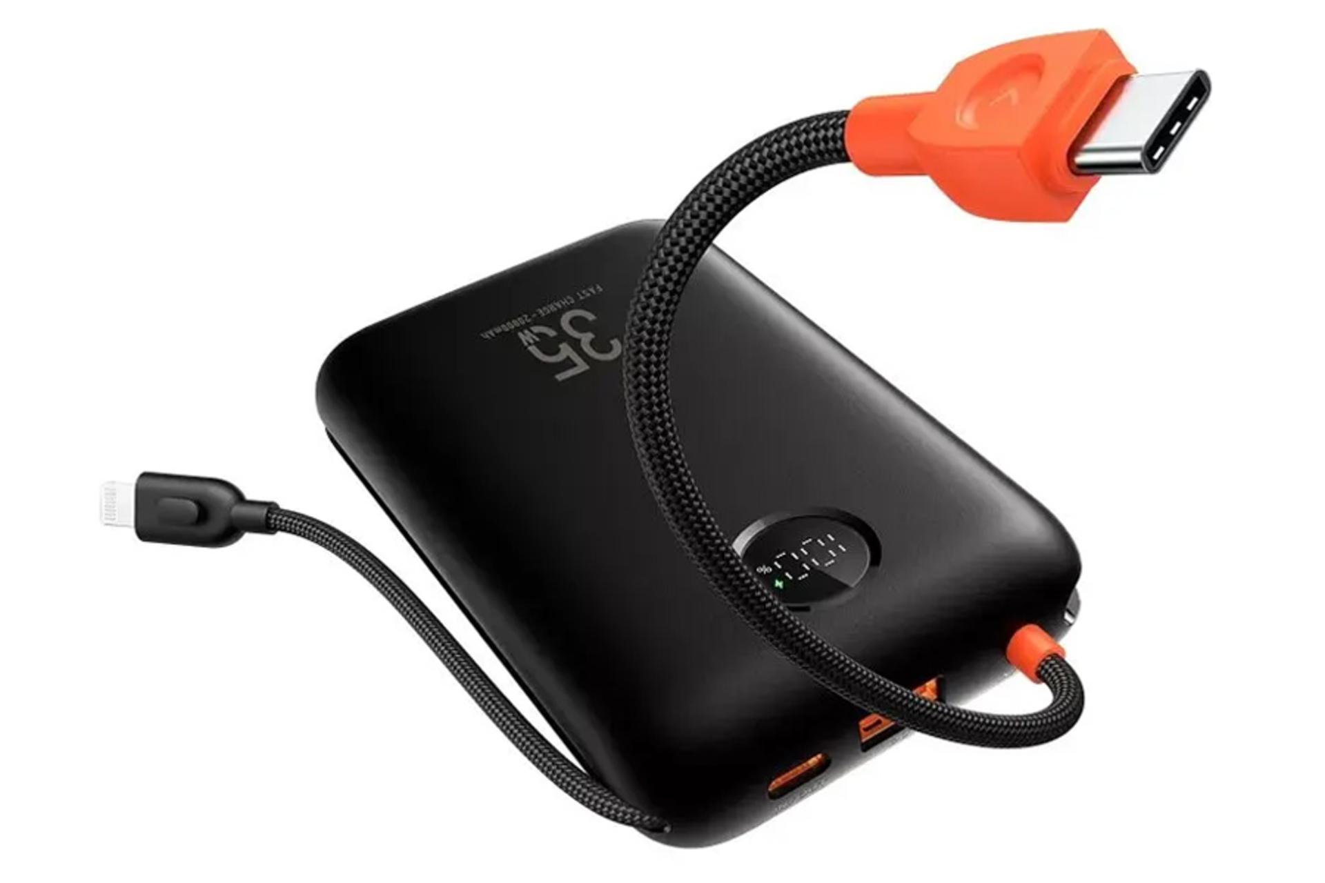 کانکتور و اتصال پاور بانک وگر K2 با ظرفیت 20000 میلی‌آمپر ساعت