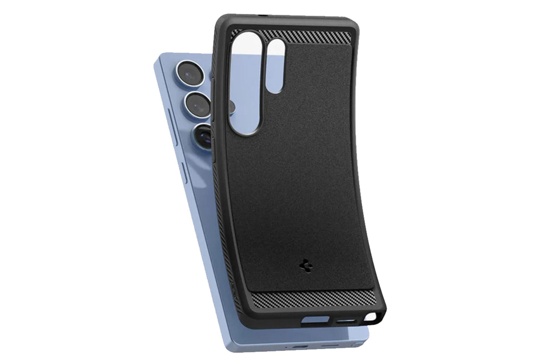 قاب گوشی اسپیگن مدل Rugged Armor MagFit مناسب سامسونگ Galaxy S25 Ultra