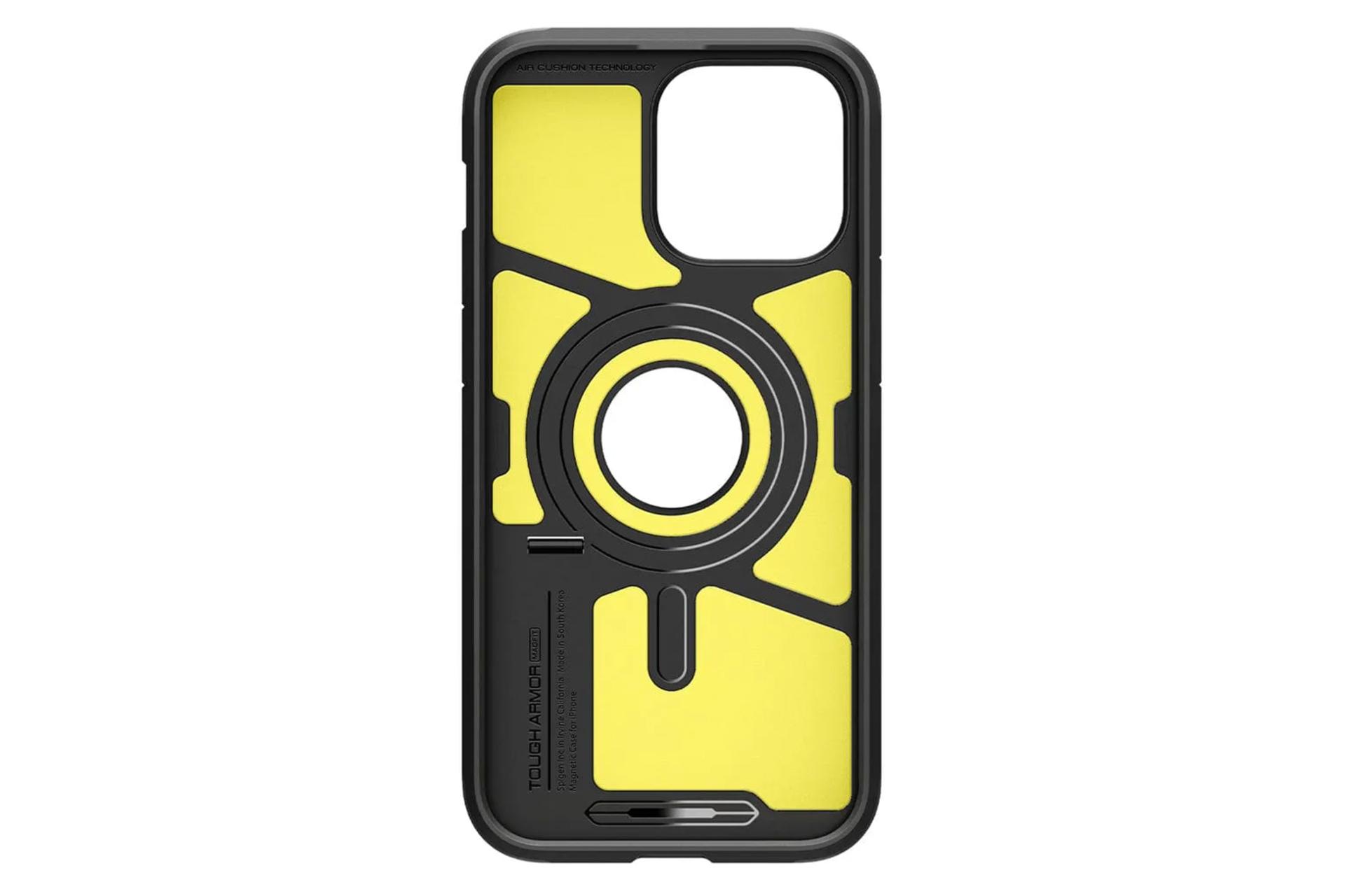 نمای داخل قاب گوشی اسپیگن مدل Tough Armor MagFit مناسب اپل iPhone 14 Pro Max