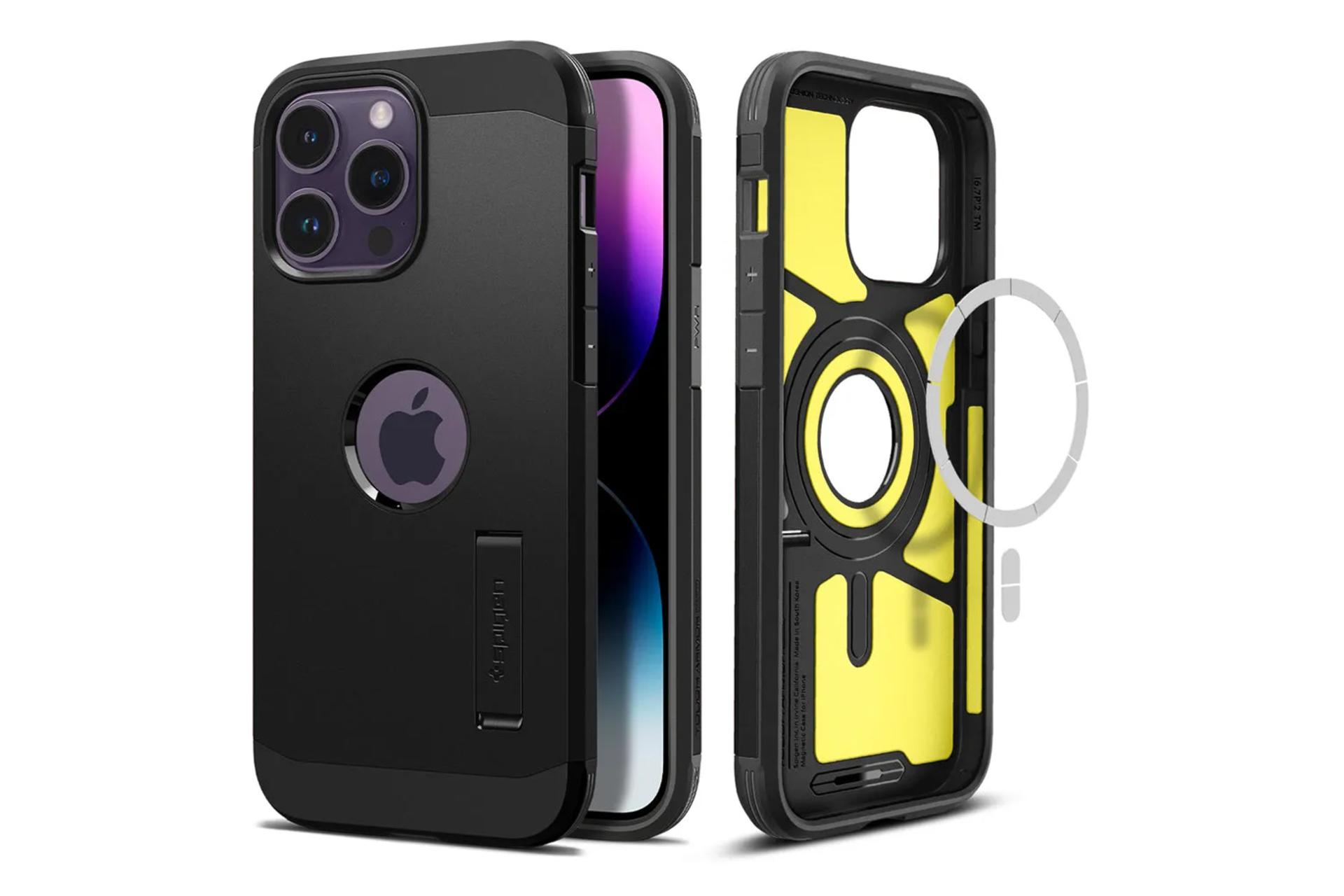 قاب گوشی اسپیگن مدل Tough Armor MagFit مناسب اپل iPhone 14 Pro Max