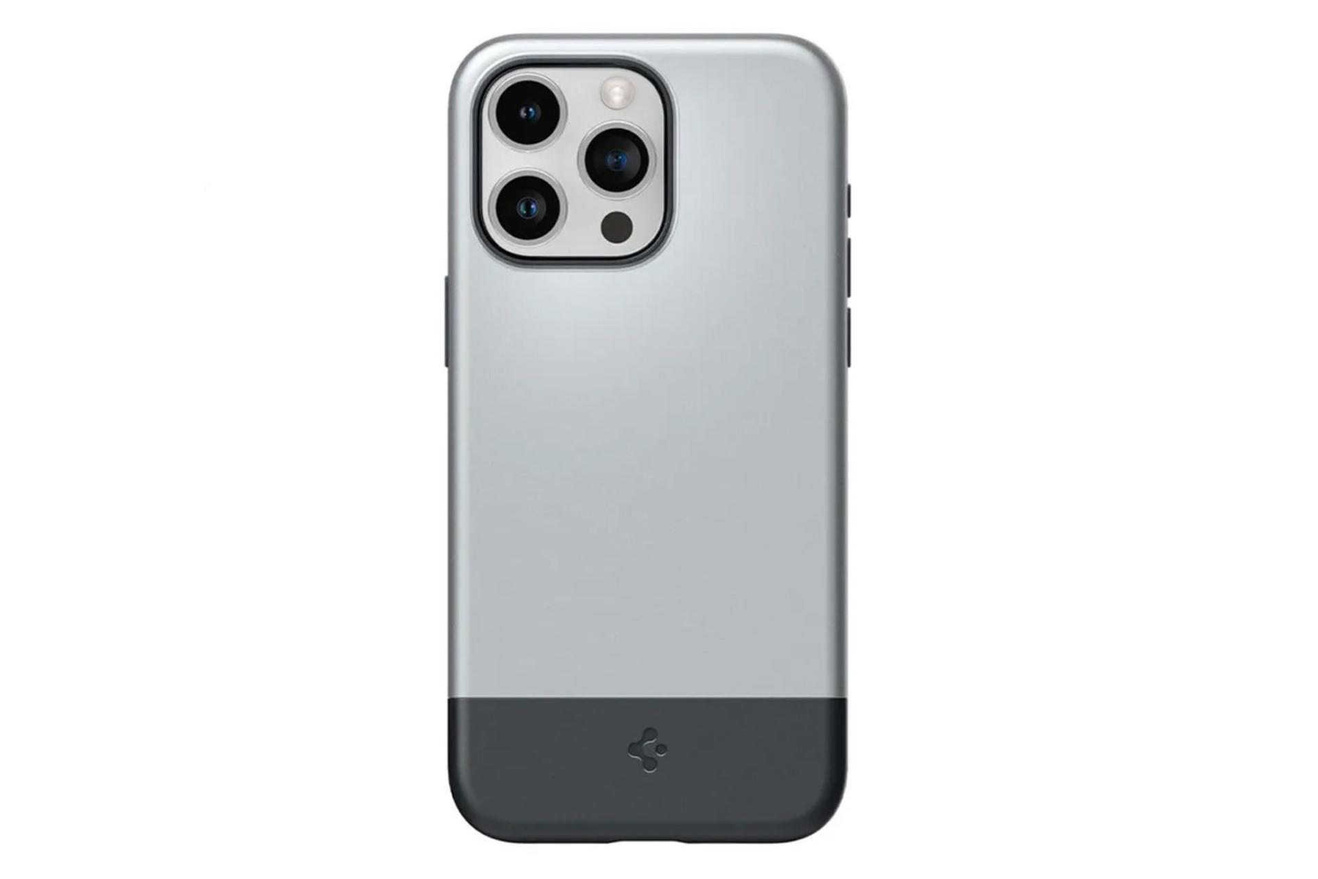 نمای پشت قاب گوشی اسپیگن مدل Style Armor MagFit مناسب اپل iPhone 15 Pro Max