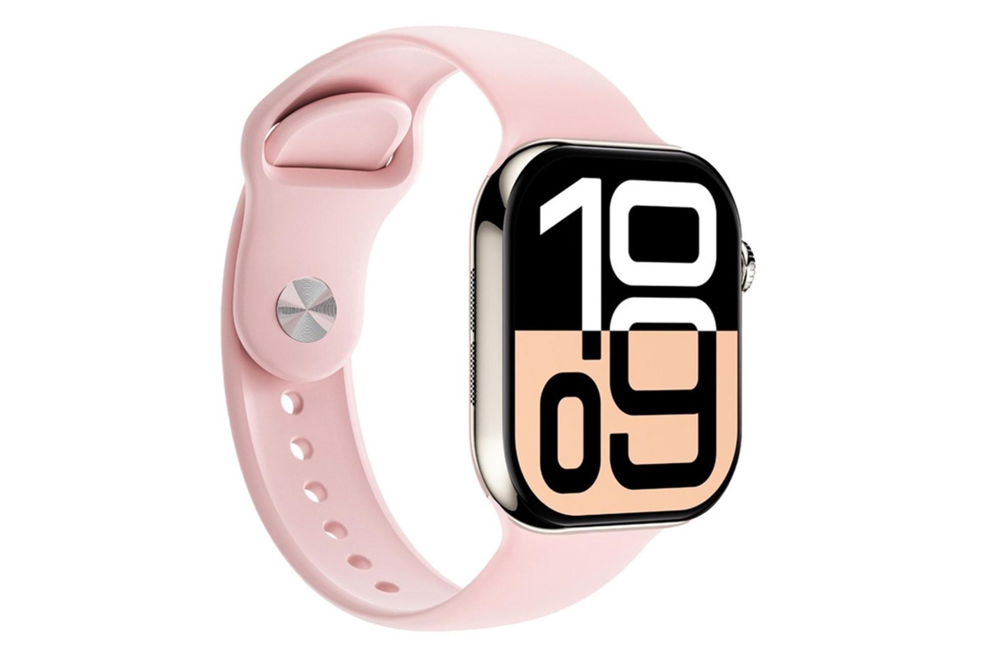 ساعت هوشمند گرین لیون Ultimate 10 مدل 42 میلی‌متری رنگ صورتی